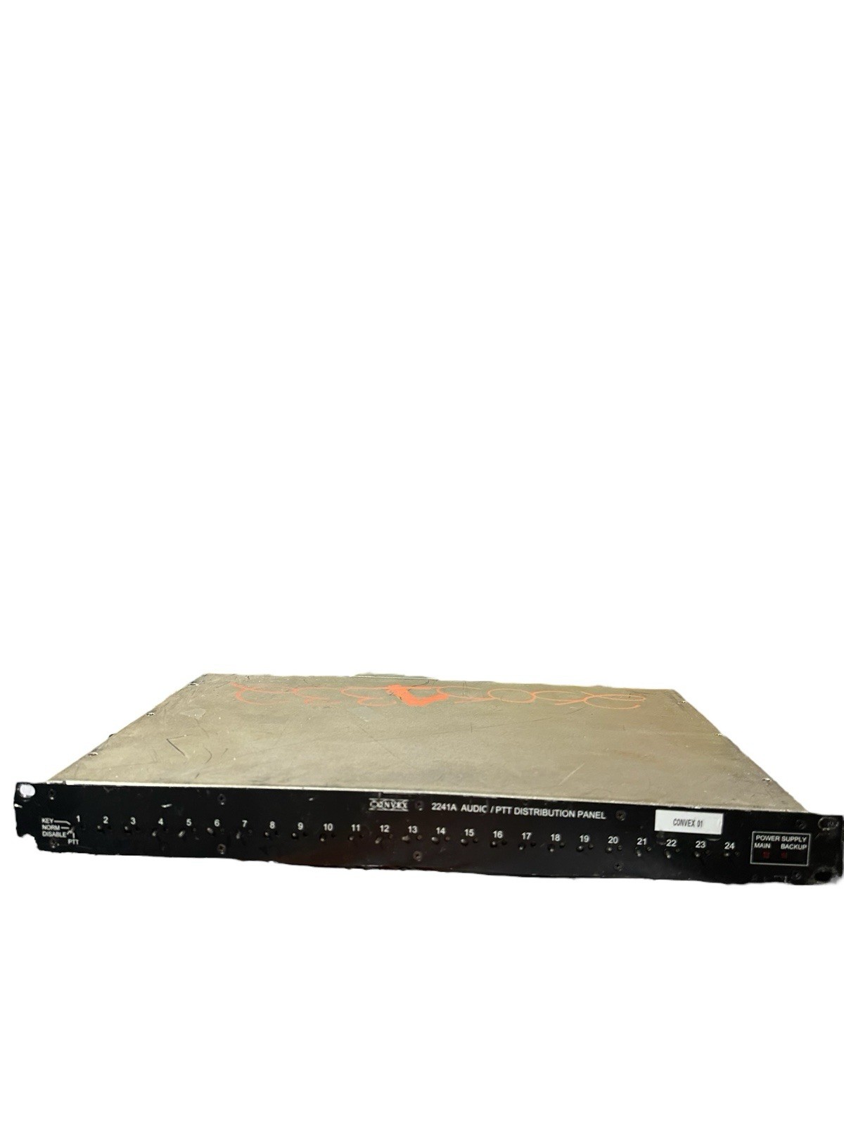 Convex 2241A AUDIO / PTT Distribution Panel Power Tested