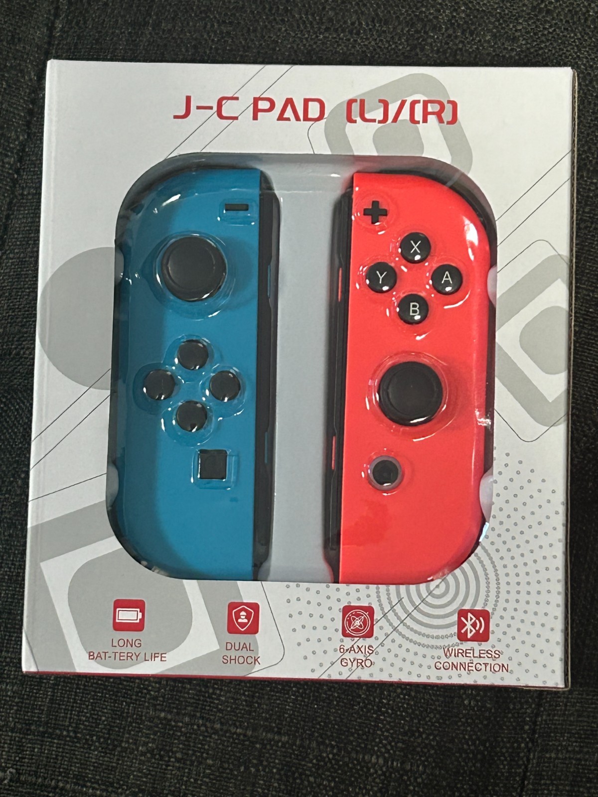 Wireless Gamepad Left & Right Game Controller For Nintendo Switch Joy-Con1-Pair