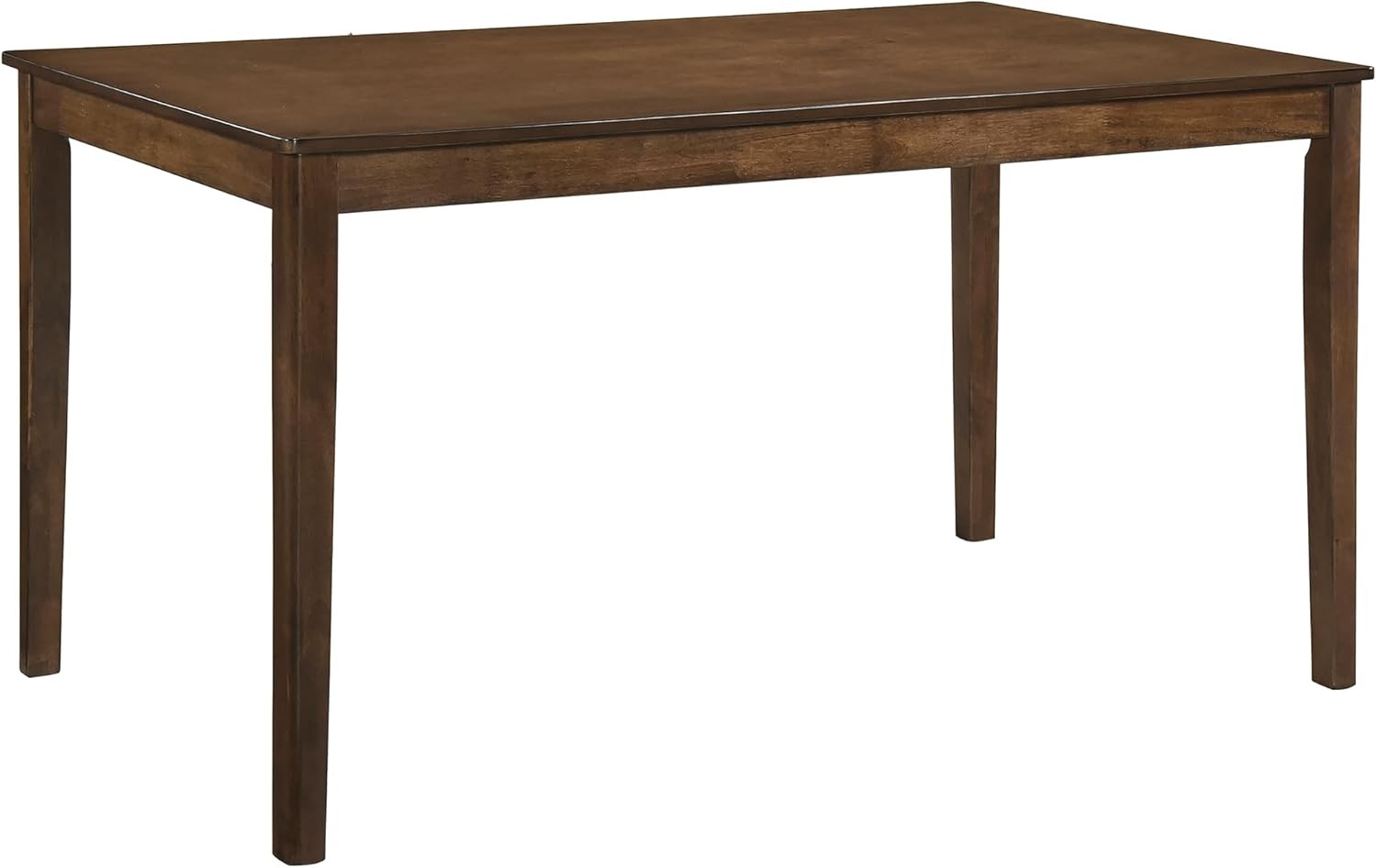 55.5" Dining Table 4 Modern Rectangular Dining Room Table Wood Dining Table