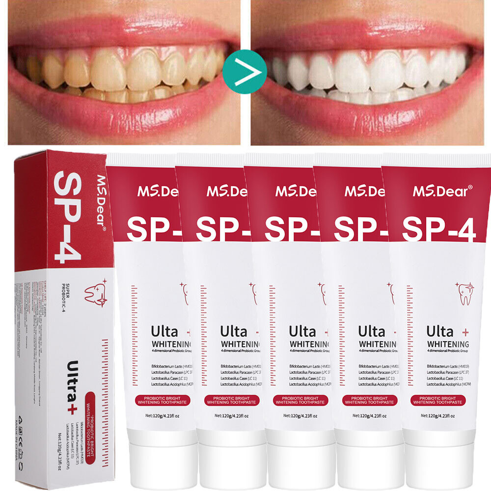 5-1x Sp-4 Probiotics Whitening Toothpaste Brightening Stain Removing Toothpaste