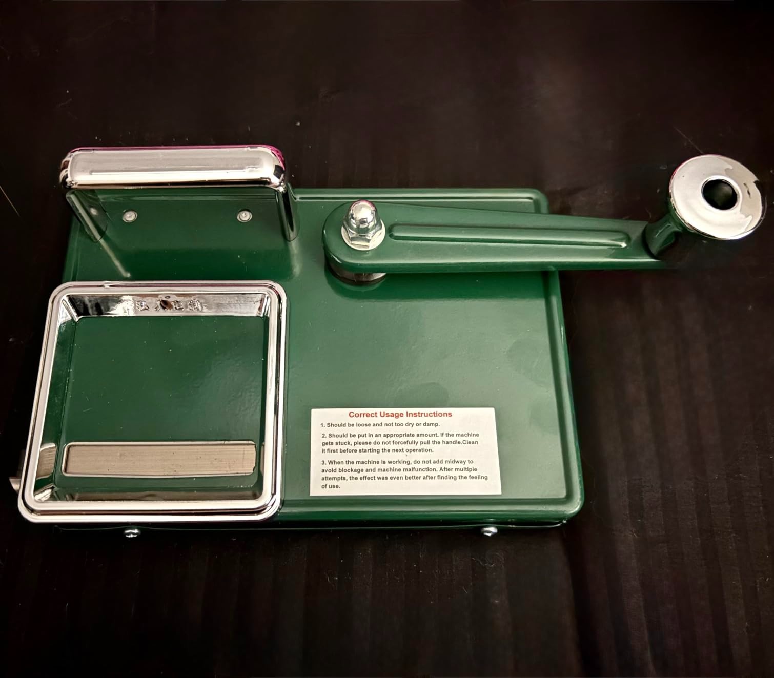 WSYLEN  Rolling Machine, with Storage Groove, Manual Dual-Track Upgrade
