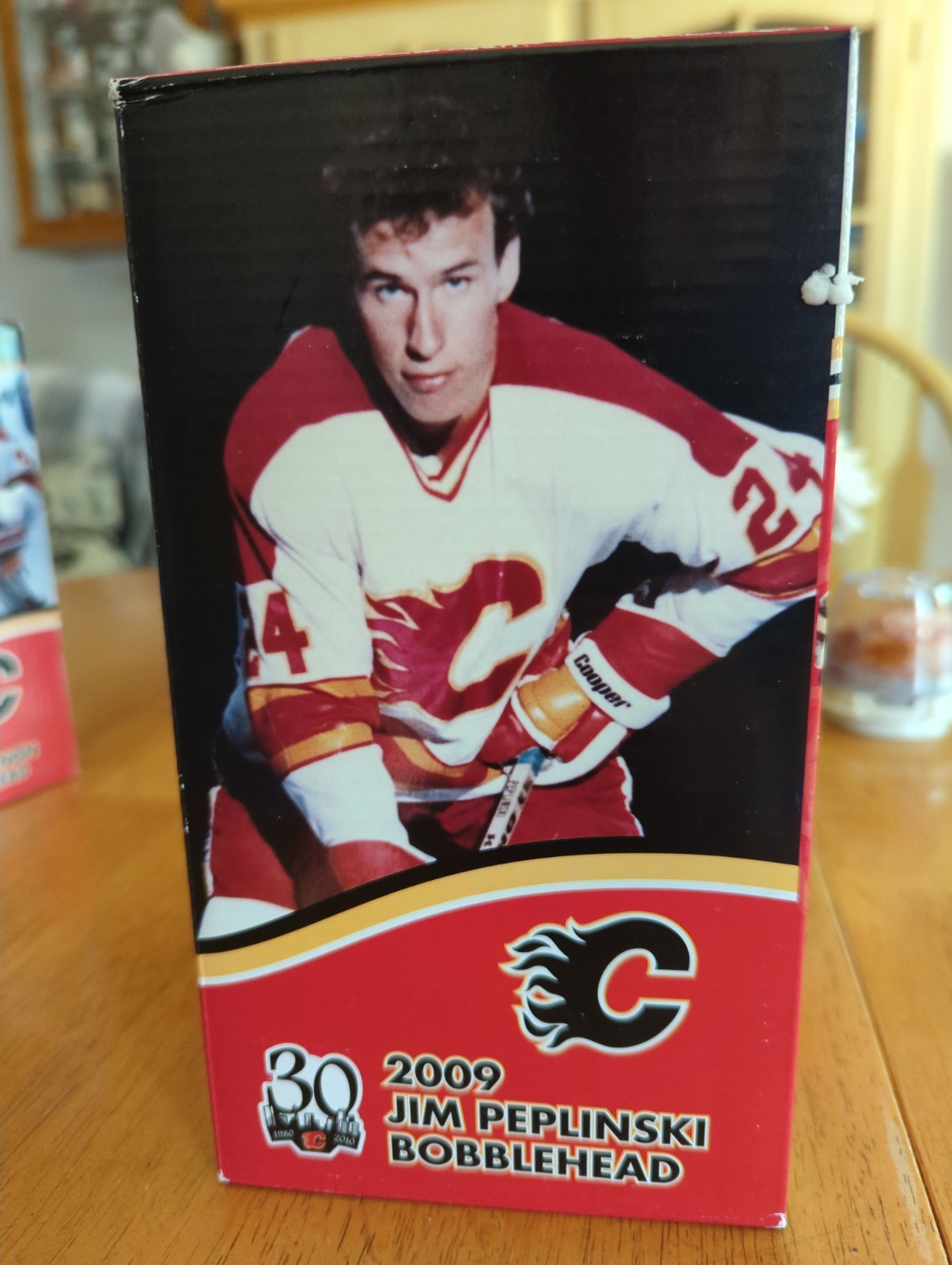 Jim Peplinski Calgary Flames 2009 30th Year Bobblehead NIB Never Displayed