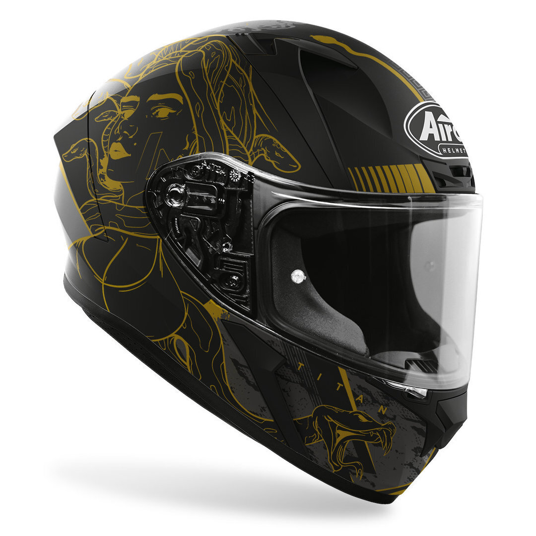 Airoh Valor Titan Matt Gold Motorbike Helmet