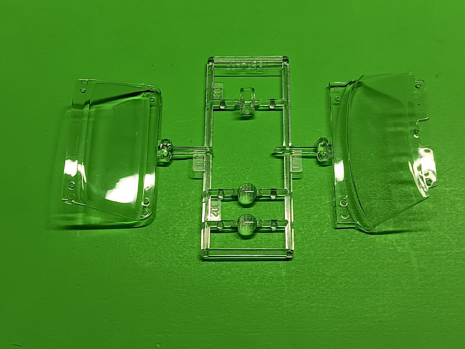 1970 70 Monte Carlo SS Lowrider 1/25 AMT Glass Windshield Head Lamps Light Model