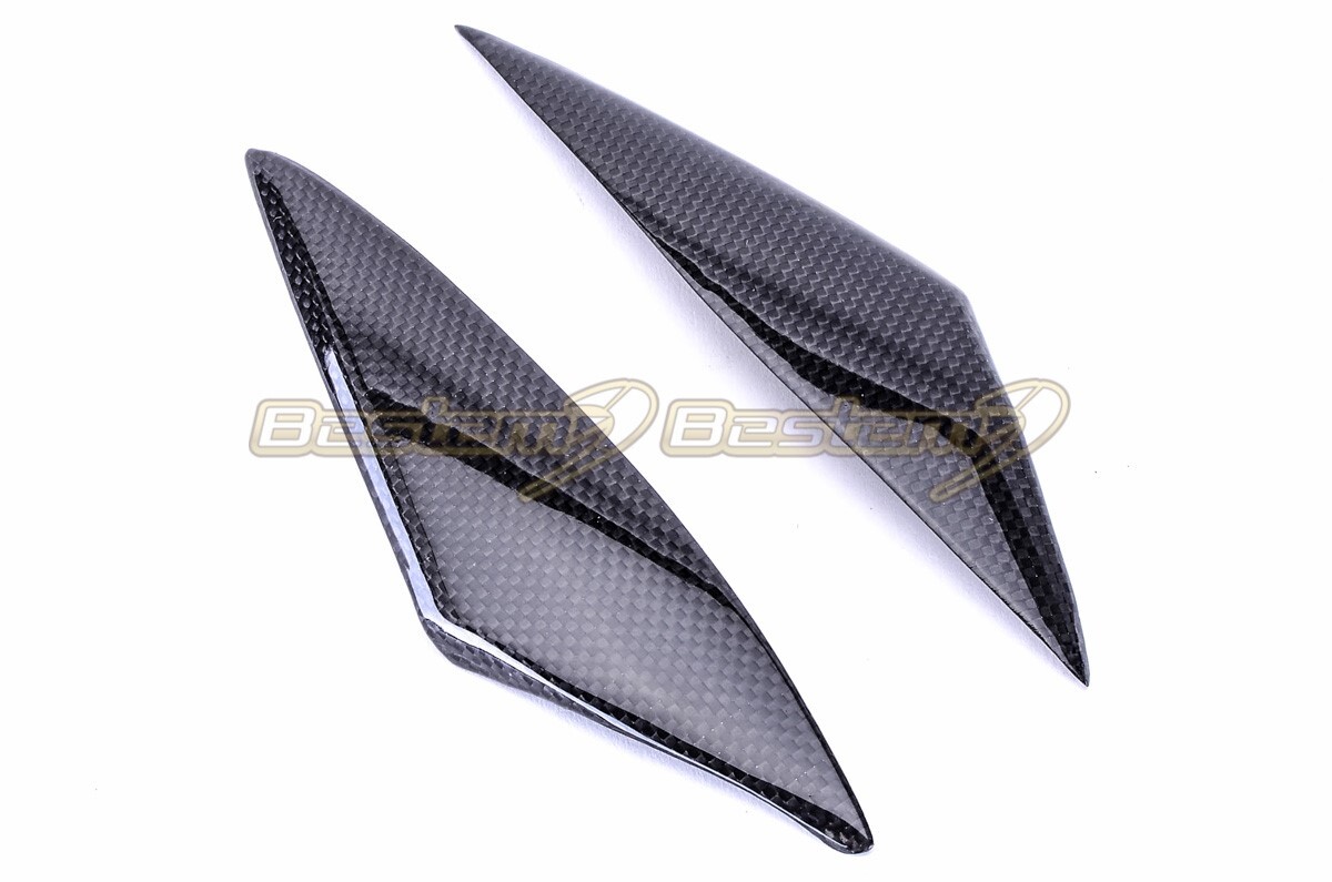 2005-2006 GSXR 1000 GSXR1000 Carbon Fiber Side Tank Cover Panel Fairing Trim