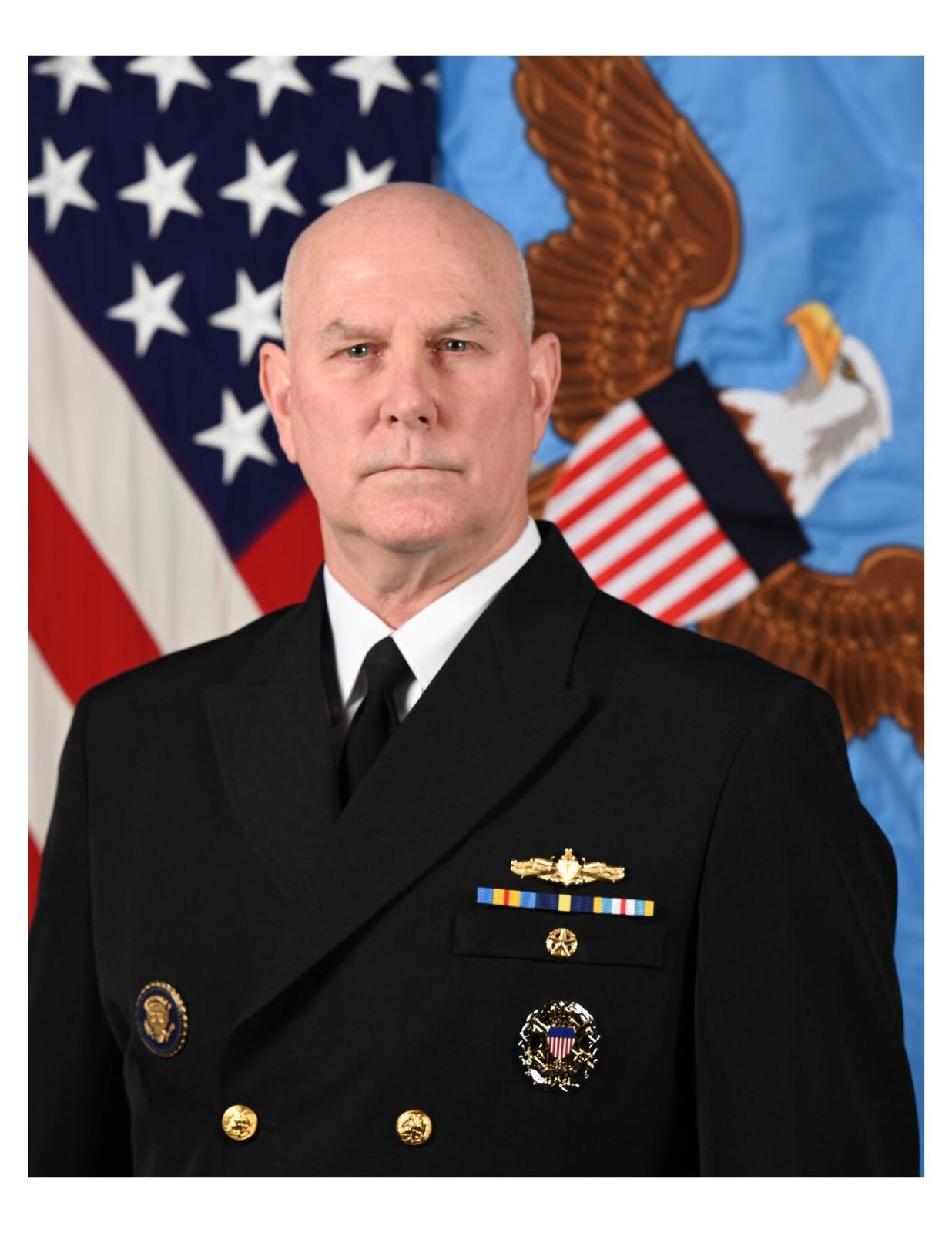 United States Navy Admiral Christopher W. Grady 8x10 Photo #2 On 8.5" x 11"