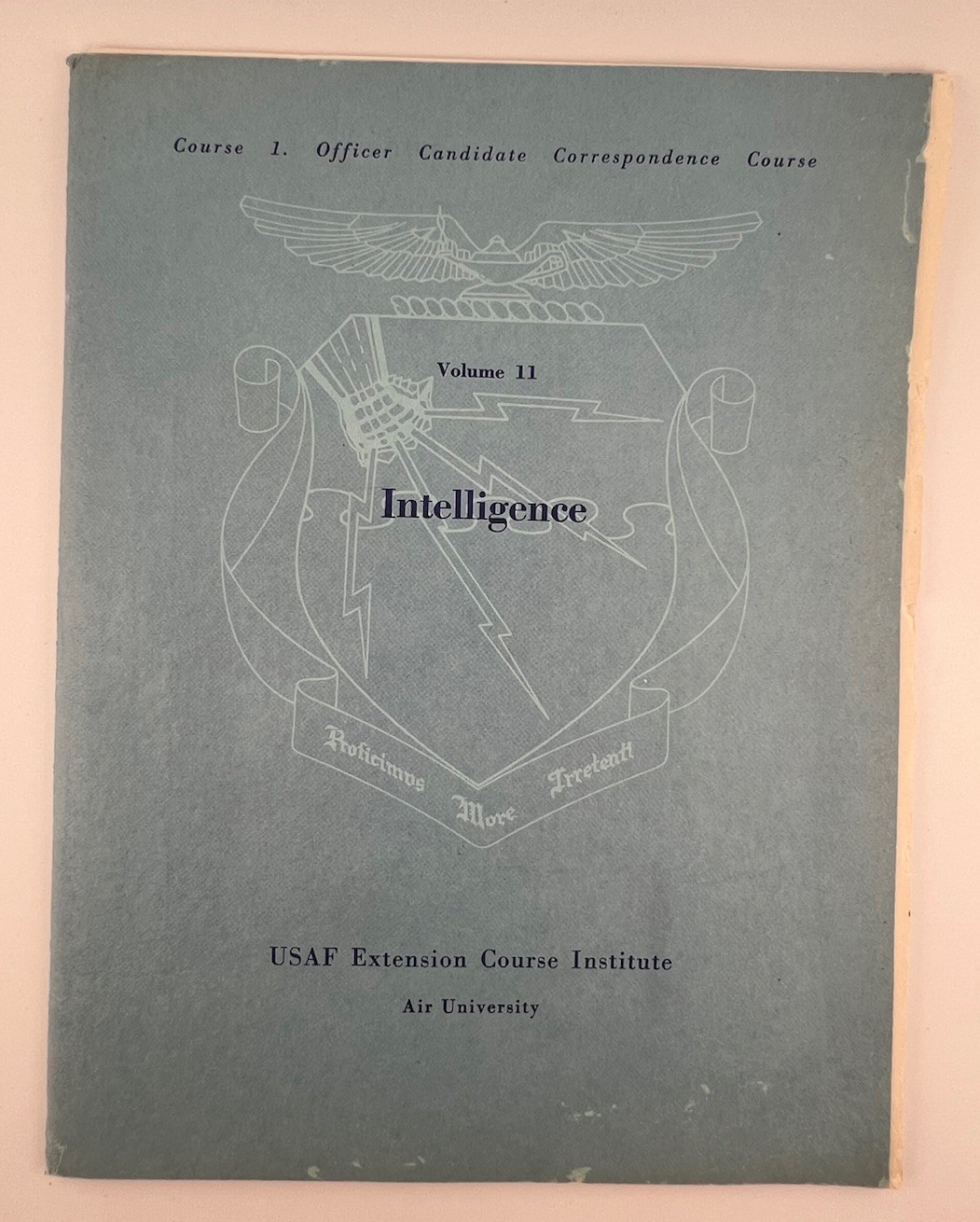 USAF Extension Course Institute Books: Intelligence, Expression, & Leadership