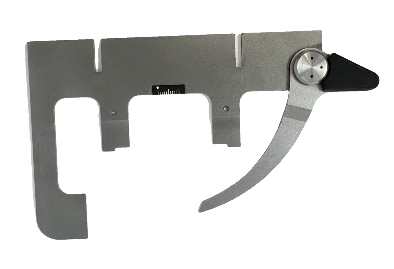 Microscope Mechanical Stage Specimen Slide Holder Clip with Vernier Scale
