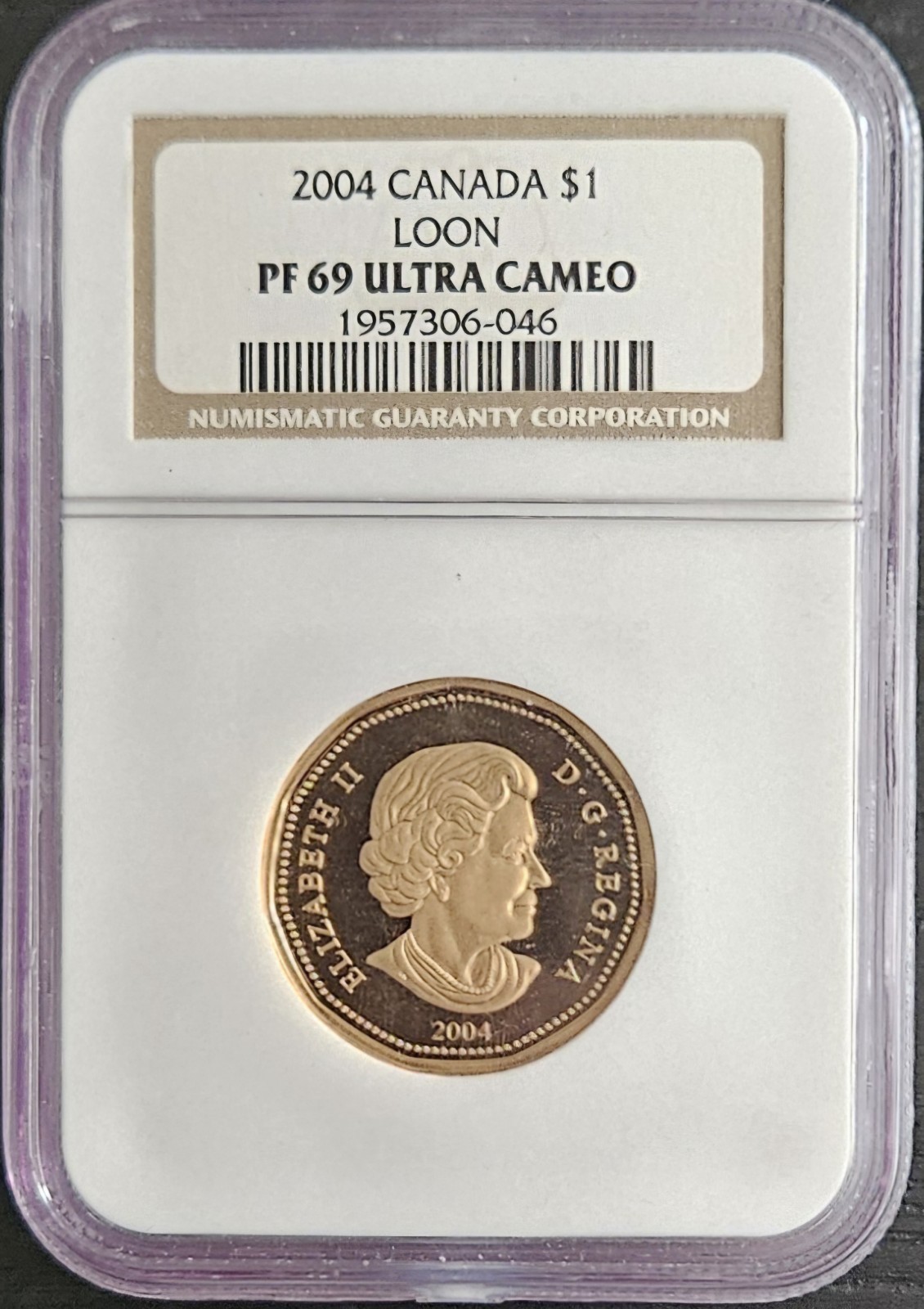 2004 Canada $1 Elusive Loon Proof NGC PF69