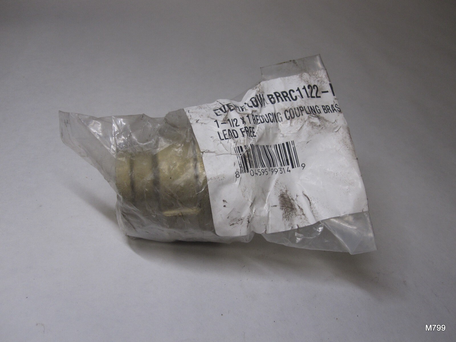 Brass Reducing Coupling with Female NPT Threaded Ends Lead Free 1-1/2" x 1"