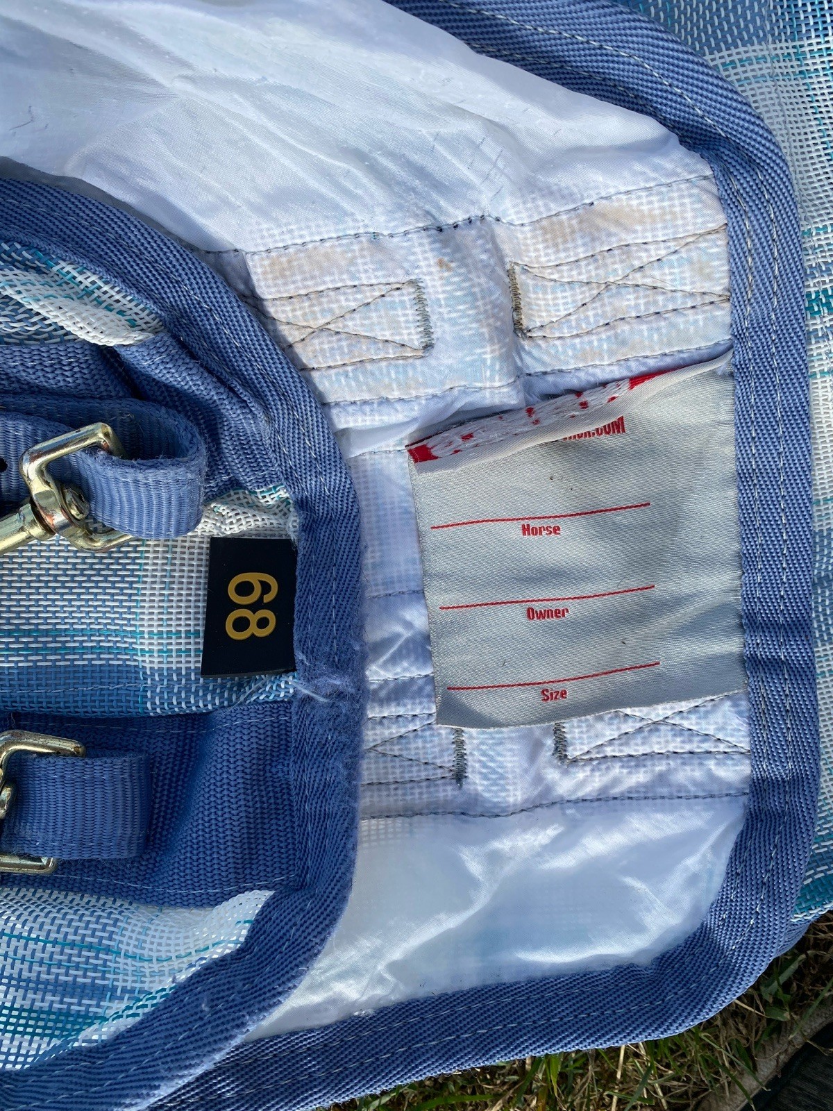 Schneiders Adjusts Fit 68in Fly Sheet Blue