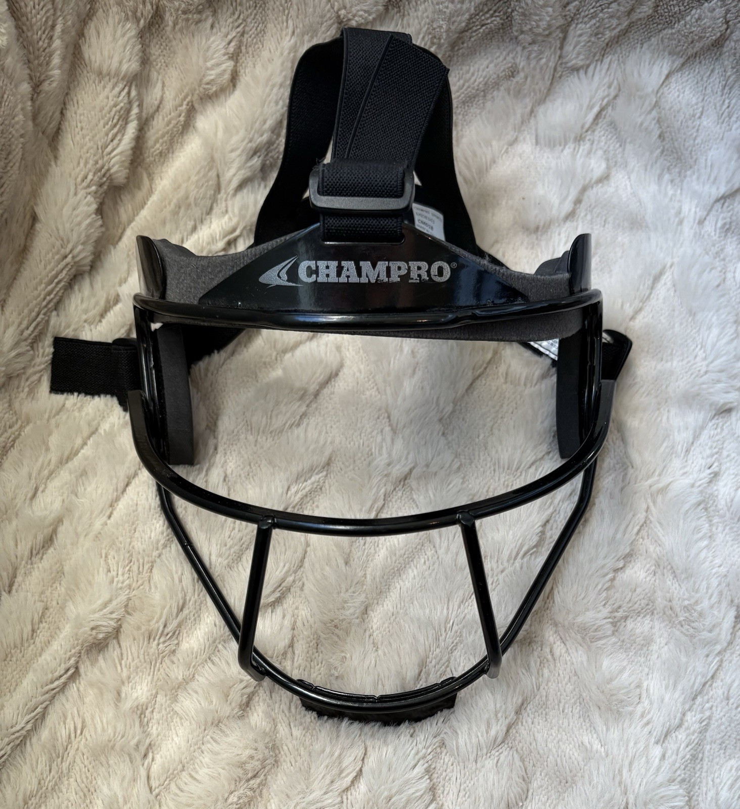 Champro Sports Softball Fielders Facemask Youth - Black (NO CHIN PAD)