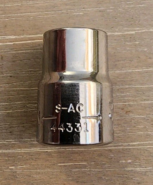 Craftsman 3/8" Socket 12 Point 3/8" Drive S-AC 44331