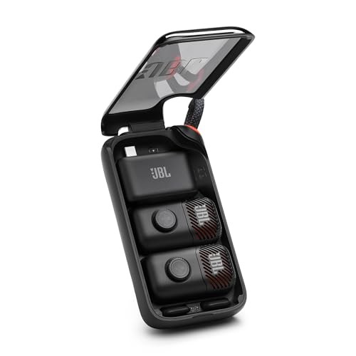 JBL EasySing Mic Mini Duo Compact Wireless Microphone Black Karaoke Speaker 6H