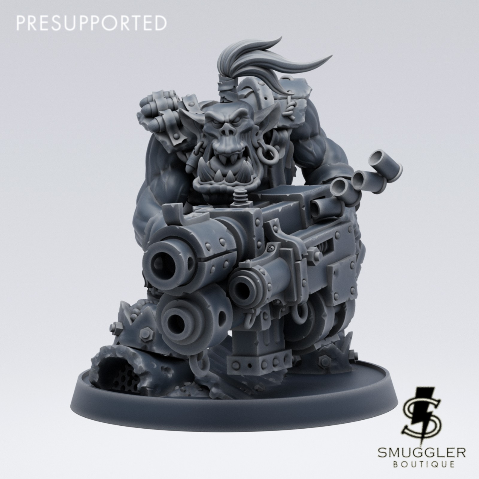 Krugg da Big Shoota Tabletop Sci Fi Wargaming Proxy Ork Smuggler Boutique