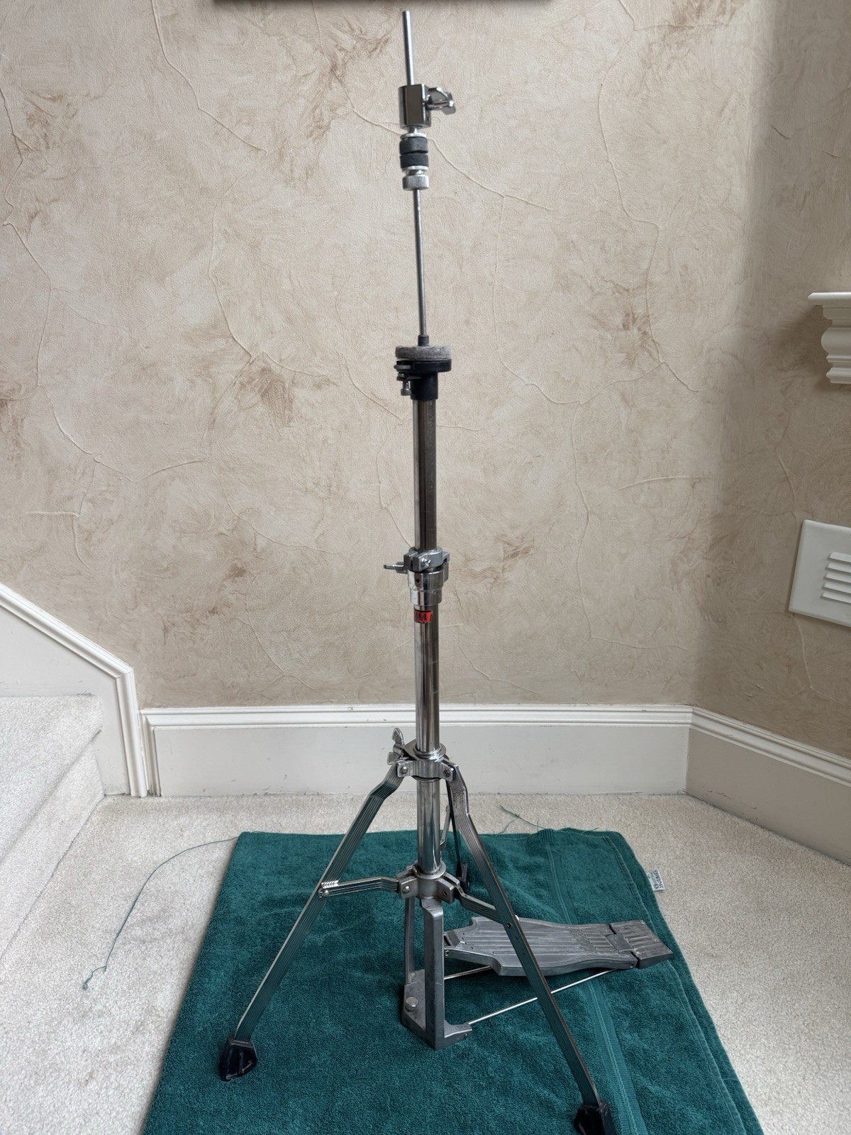 Vintage 70s 80s Tama Red Label Hi Hat Cymbal Stand - MIJ Made in Japan