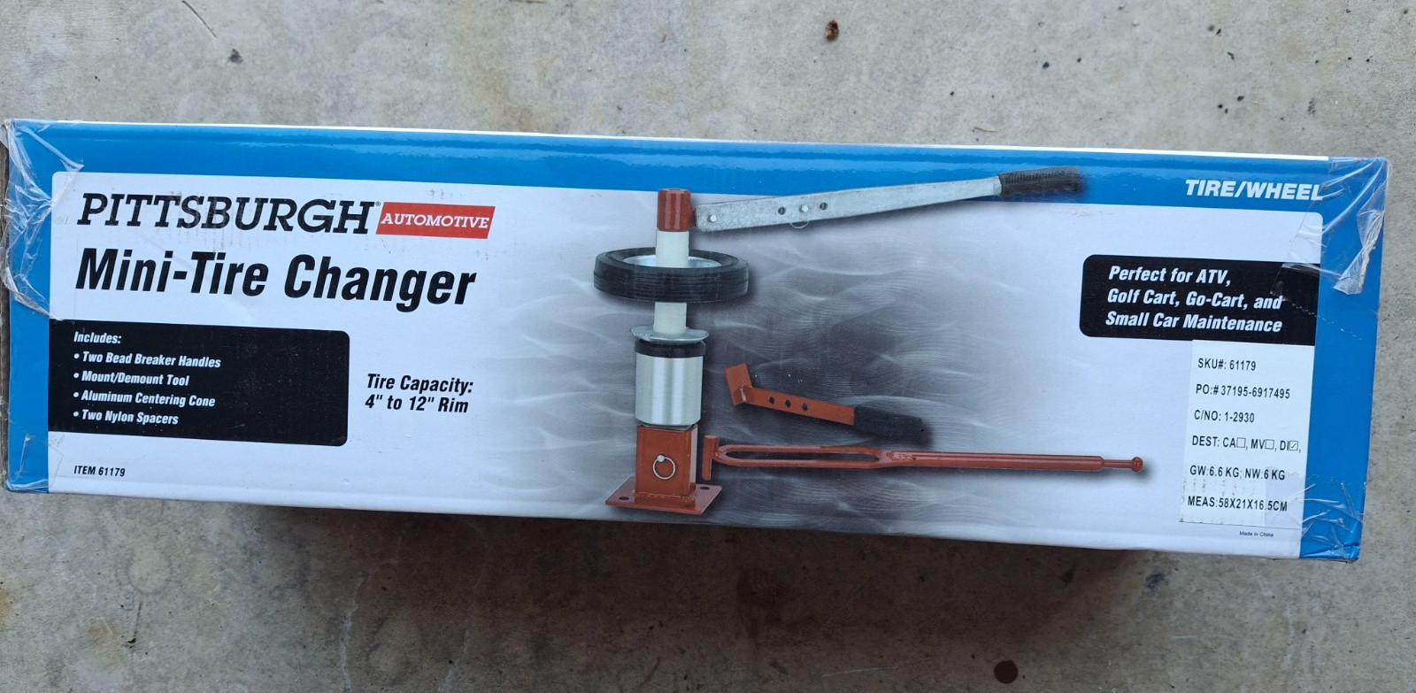 Golf Cart ATV Car Wheel Tire Changer Rims up to 12 Inches - BRAND NEW