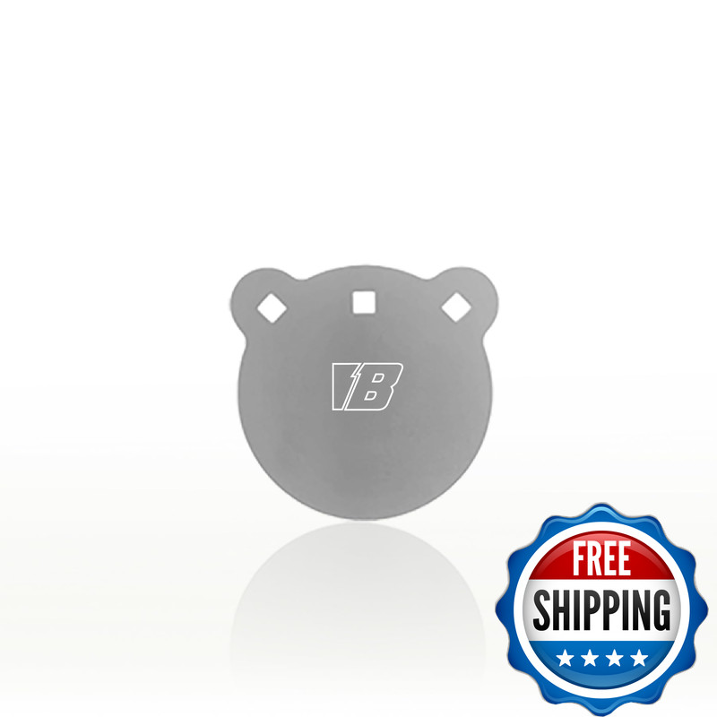 Bash Brands Bash Target Supply Ar500/Ar550 Laser Cut Steel Plate Round Or