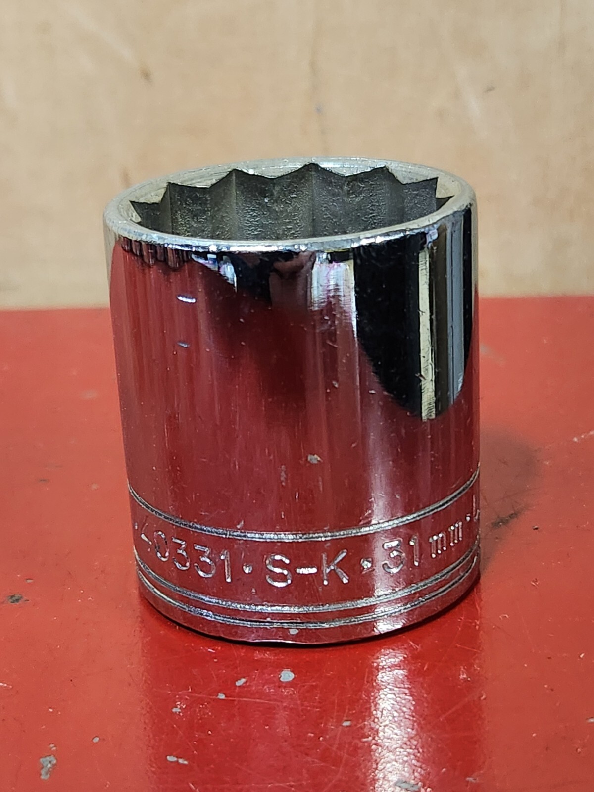SK 1/2" Drive 31mm Shallow Socket 40331 12pt Many Styles NOS Vintage USA