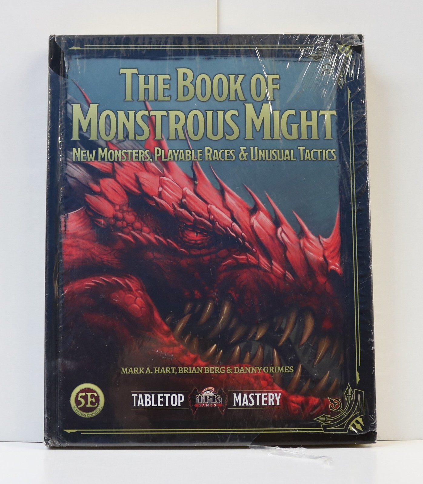 The Book of Monstrous Might. Hart, Berg & Grimes~ TPK Games 5th ed. Hardback NEW