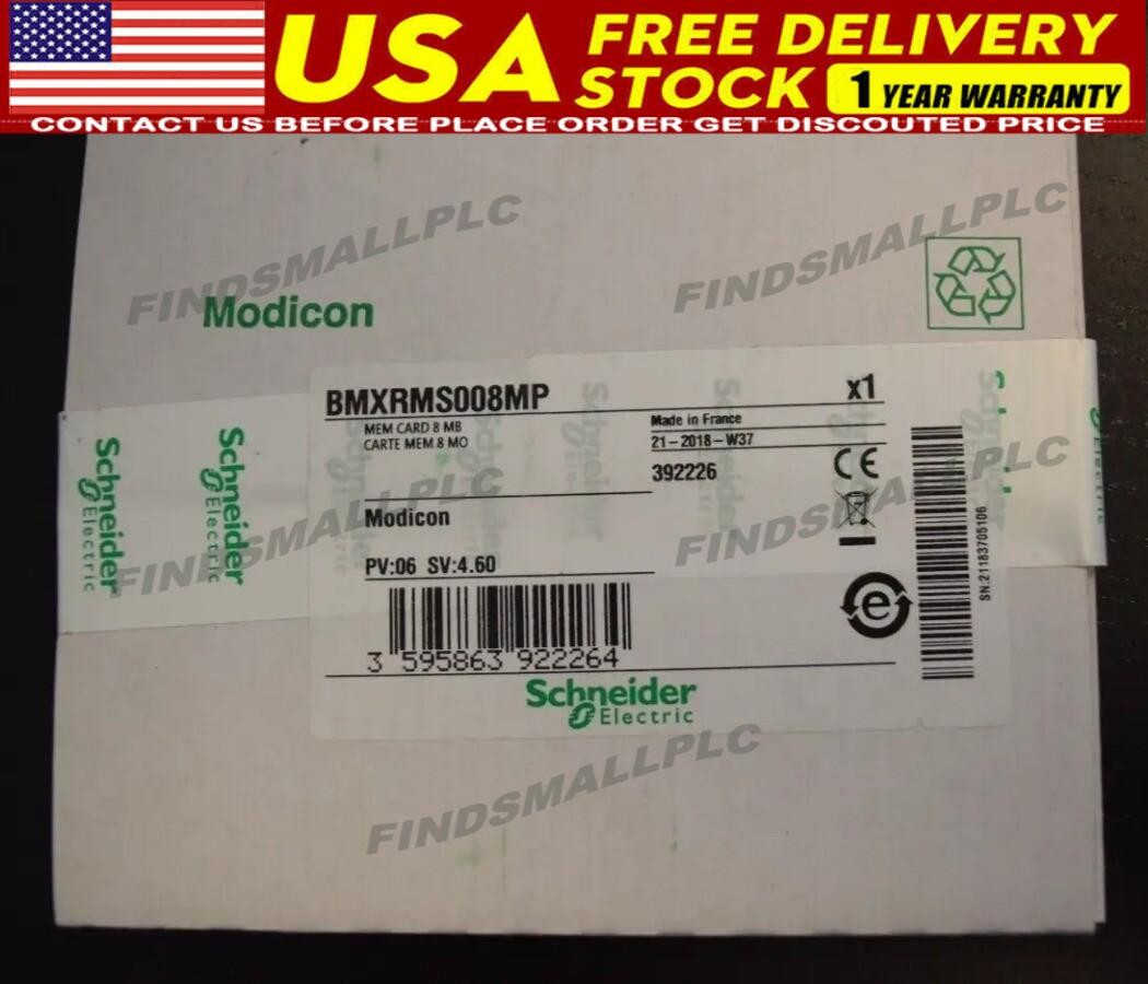 SCHNEIDER ELECTRIC BMXRMS008MP 8MB MEM CARD Fast Shipping 1PCS