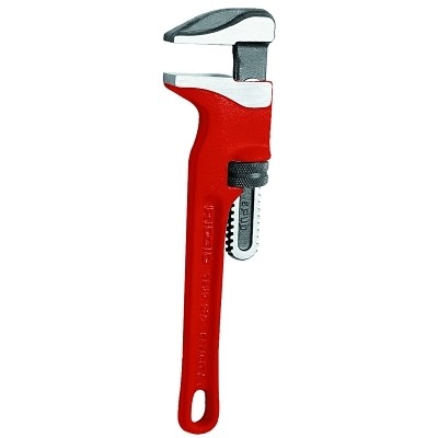 Spud Wrench, 12 in, Alloy Steel Jaw Ridge Tool Company  31400 95691314000 Cast