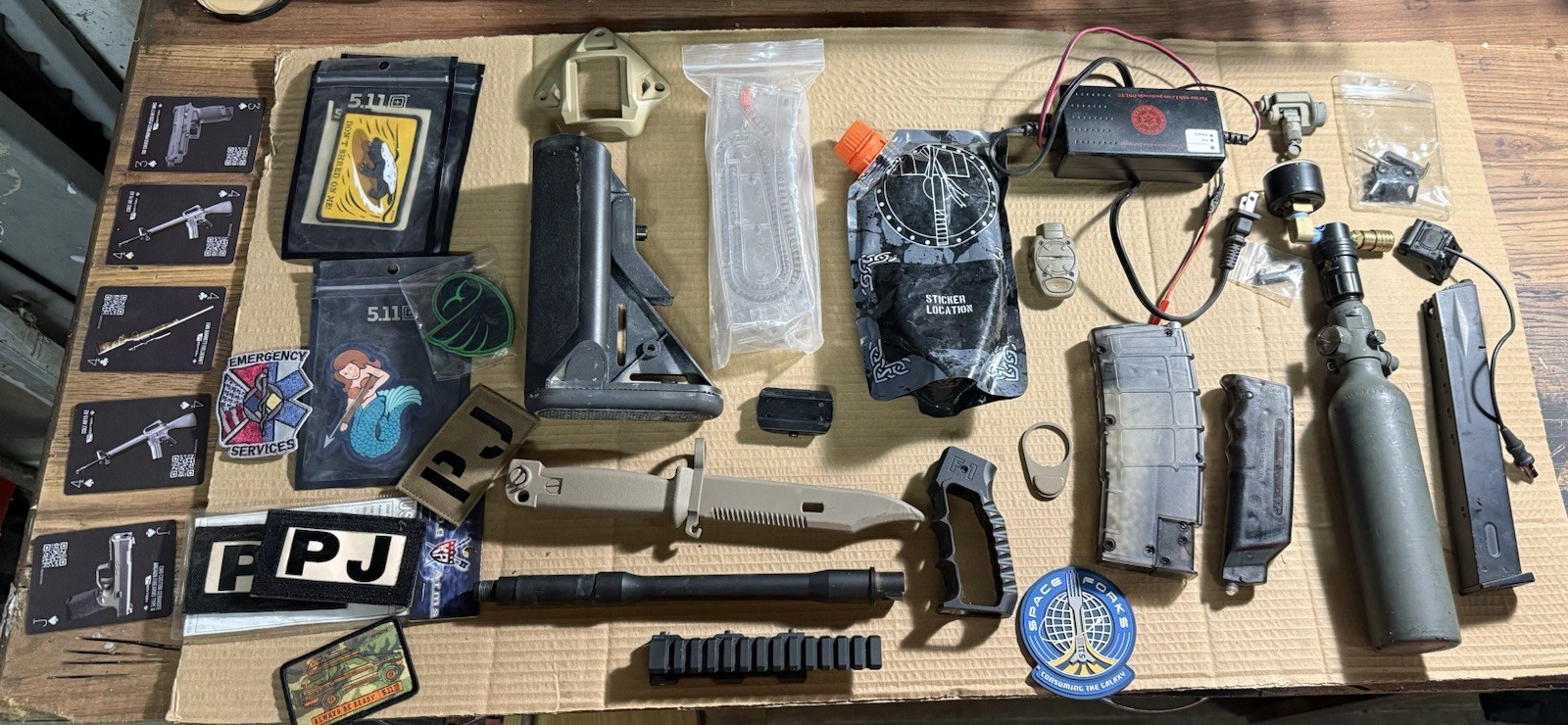 Random Airsoft Parts Lot Mancraft Regulator and More, In Working Condition