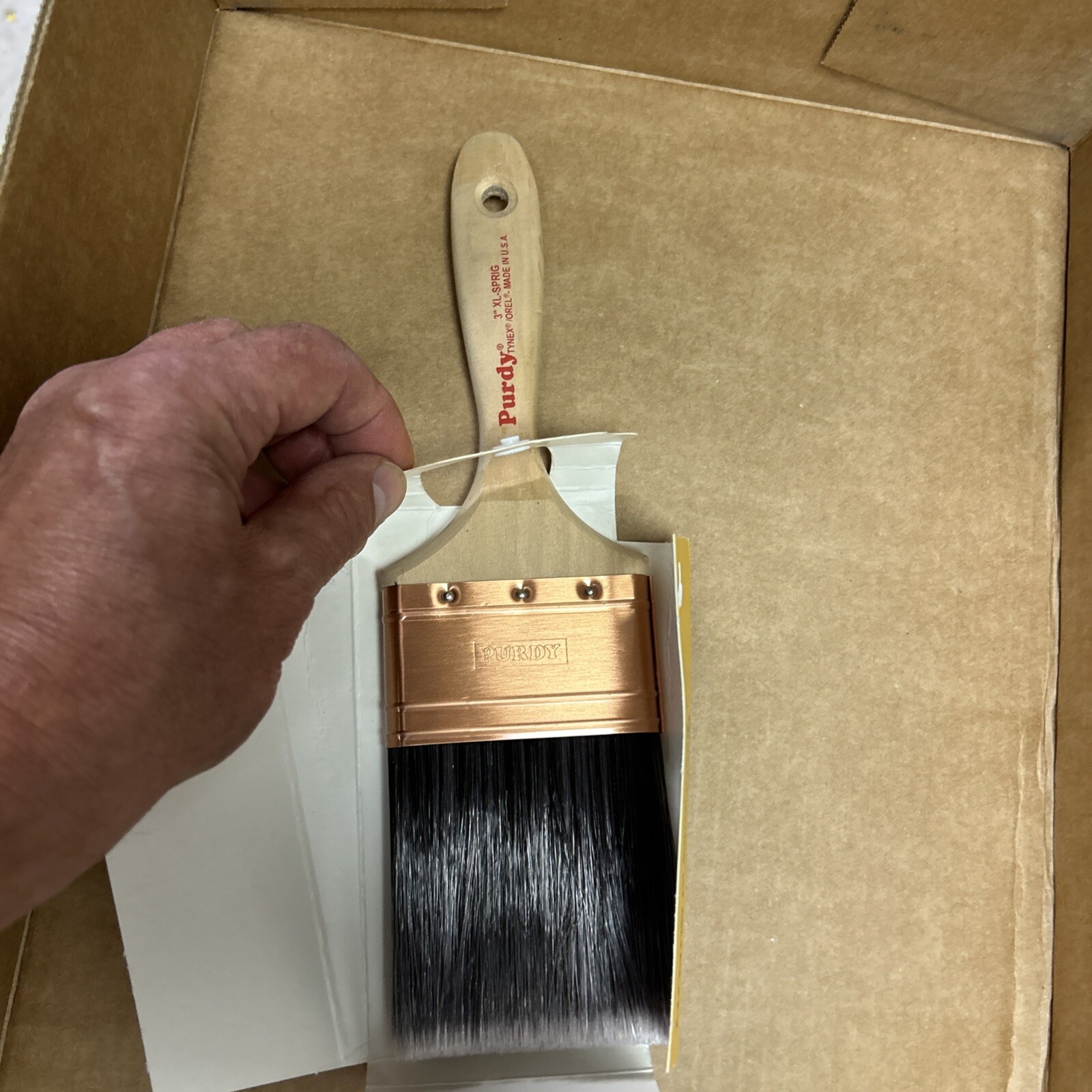 Purdy 3" Nylon Polyester Blend Paint Brush ( Vintage )