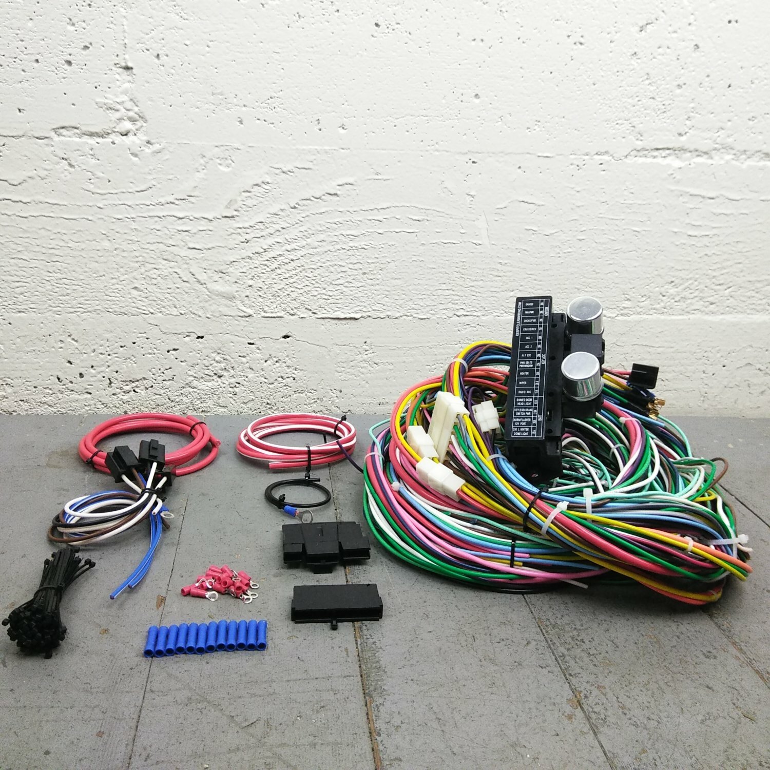 1987 - 2001 2WD Wire Harness Upgrade Kit fits Dakota painless terminal RT 12v SE