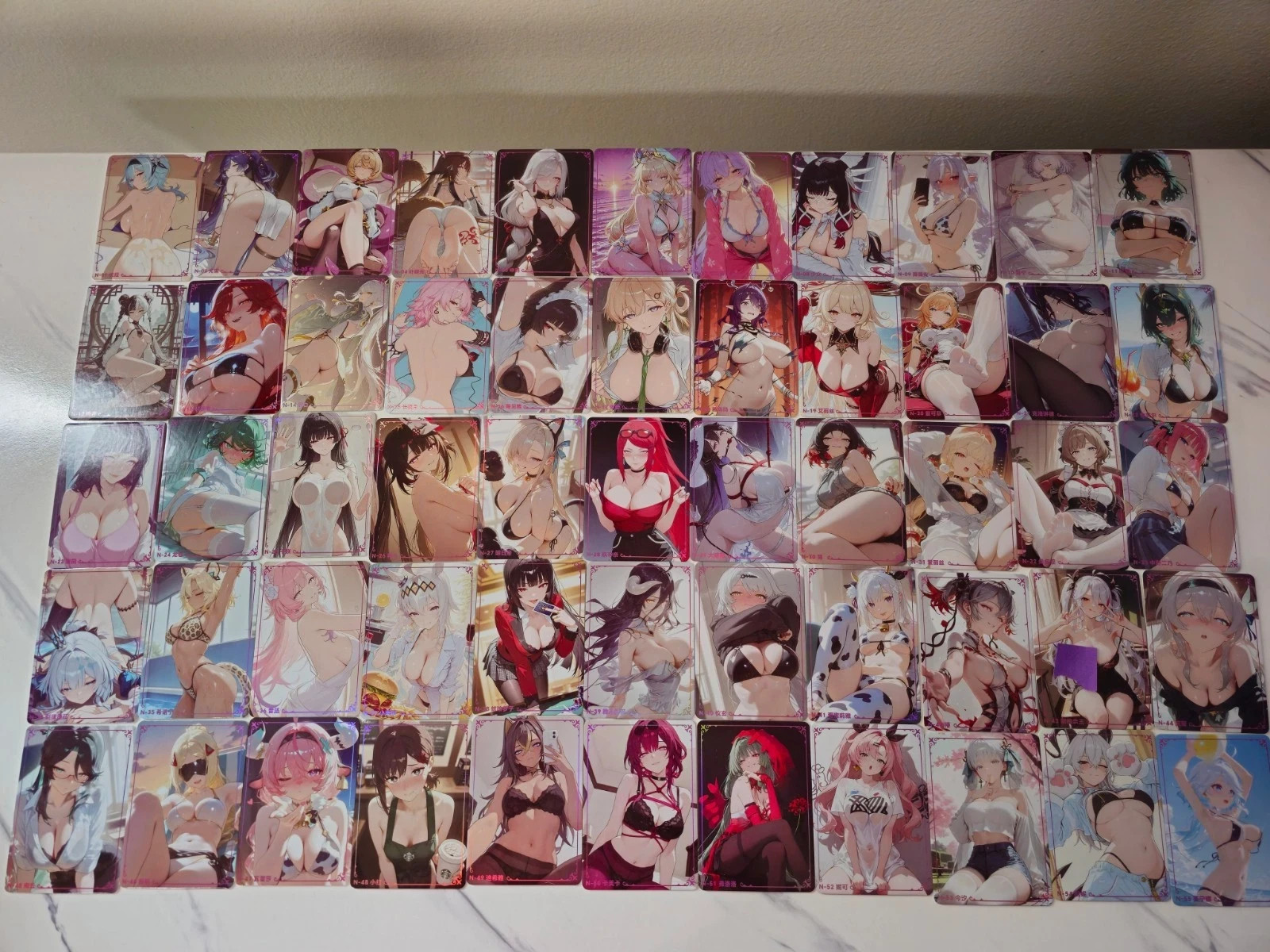 Dimensional Roaming - Anime Waifu N Trading Card - Pick Your Waifu Card!