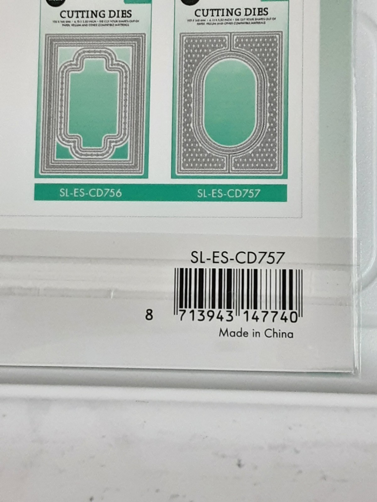 NEW Studio Light Essential Collection Oval Gate Shape Die 7 Dies Largest 6x4.25