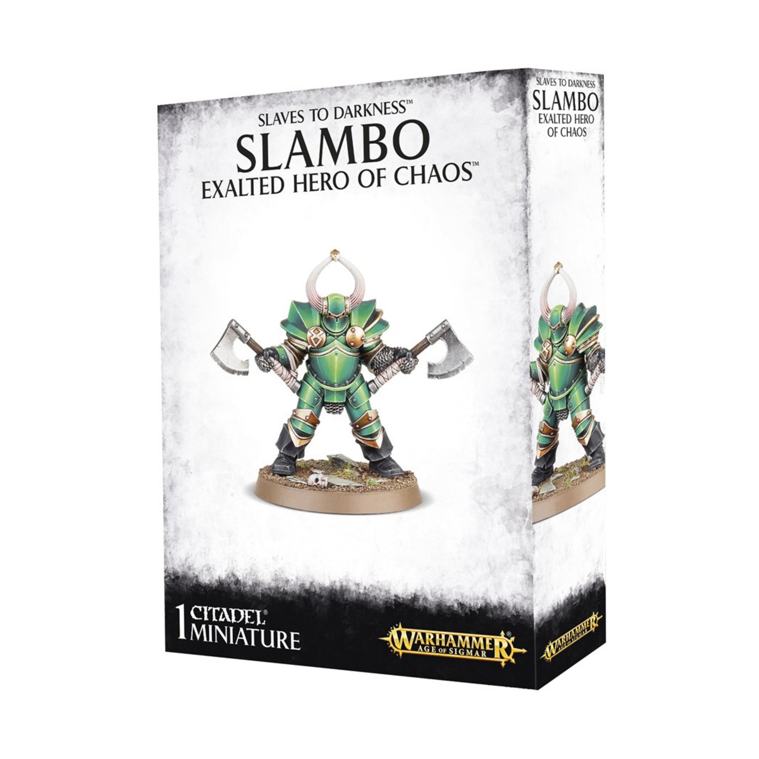 GW Age of Sigmar Slaves to Darkness Slambo - Exalted Hero of Chaos VG+/NM
