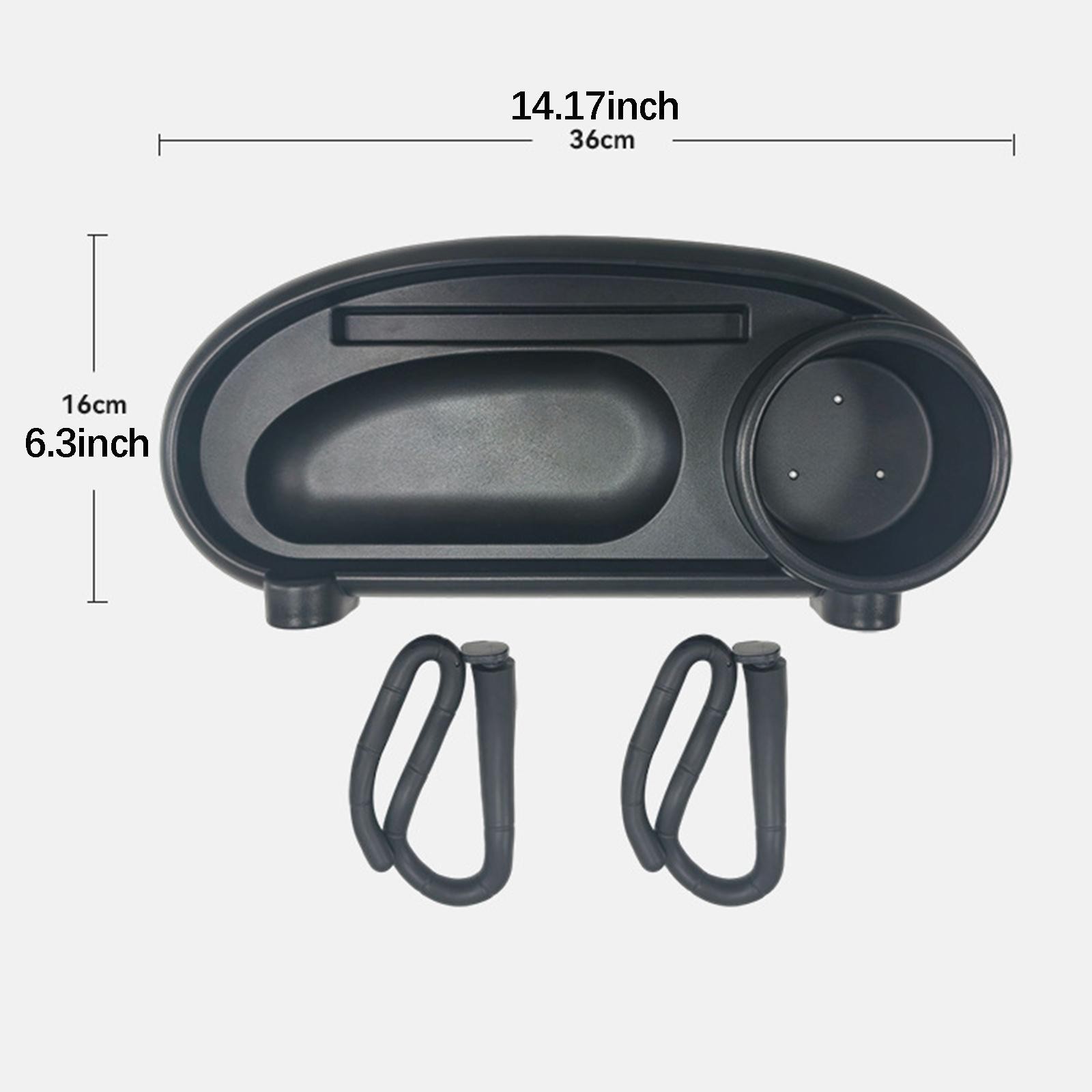 Universal Snack Tray Easy to Install Removable Multifuncational