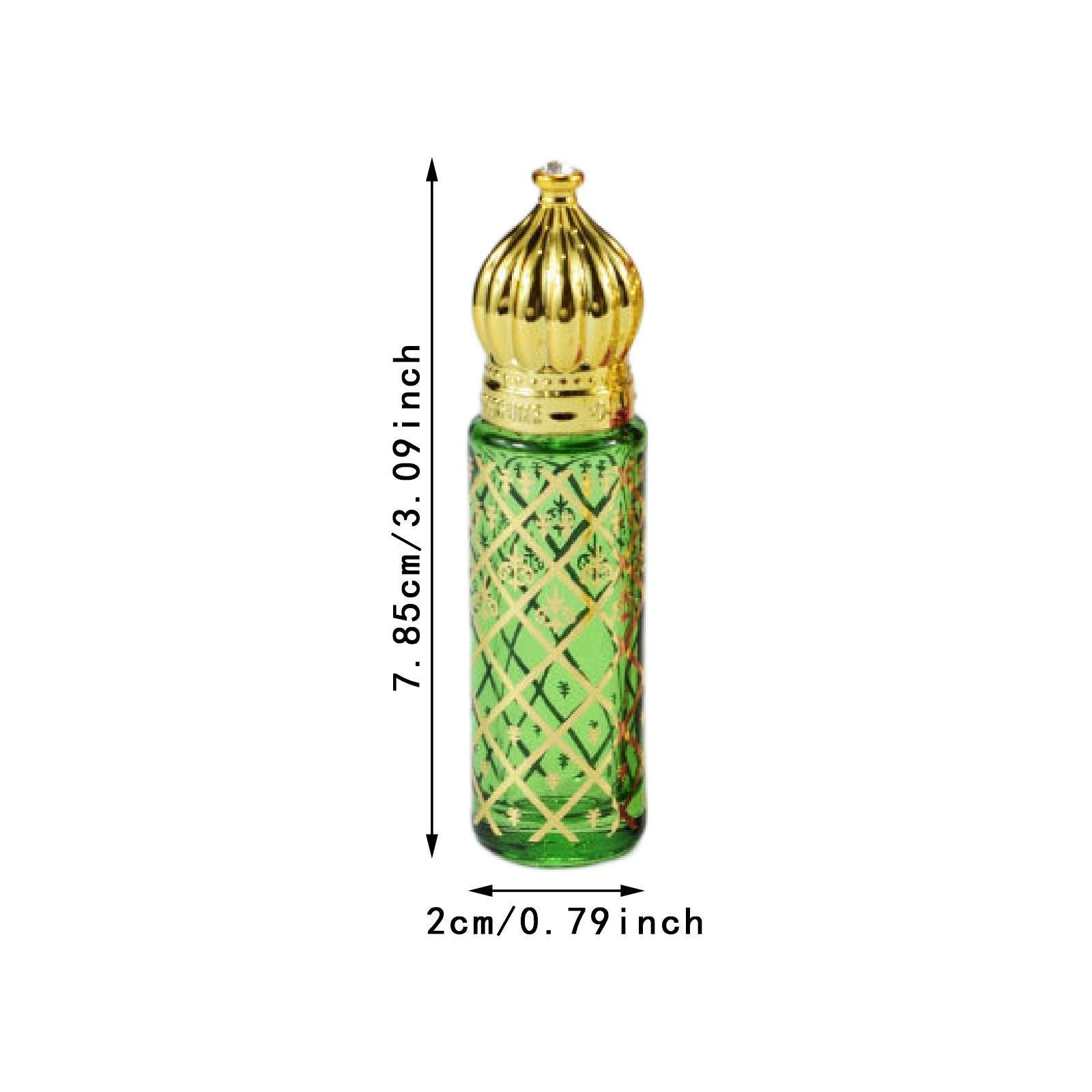 6 Pieces Essential Oil Roller Bottles Empty Design Pocket Size Refillable for