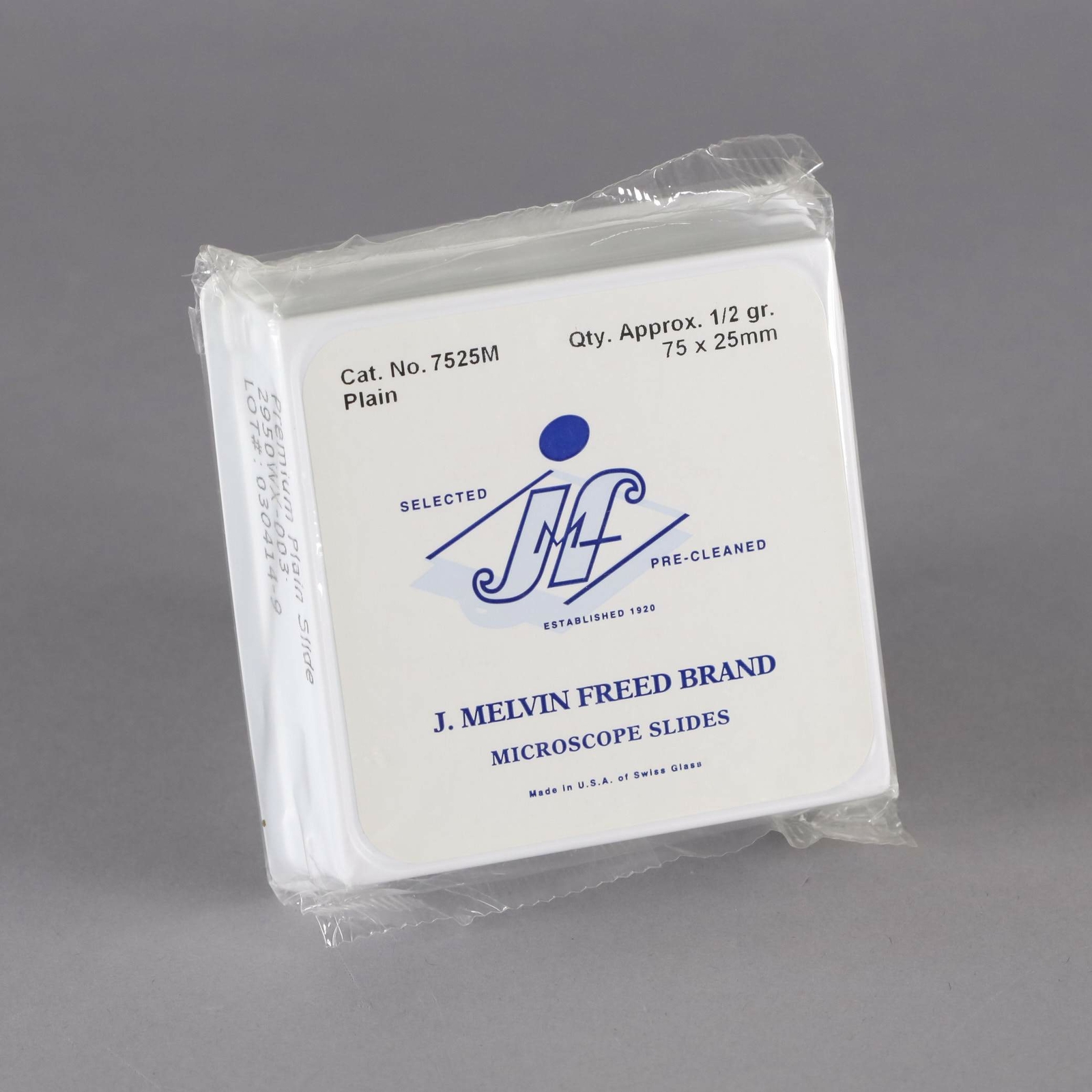 Erie JMF Premium Plain Microscope Slides #2950WX-003