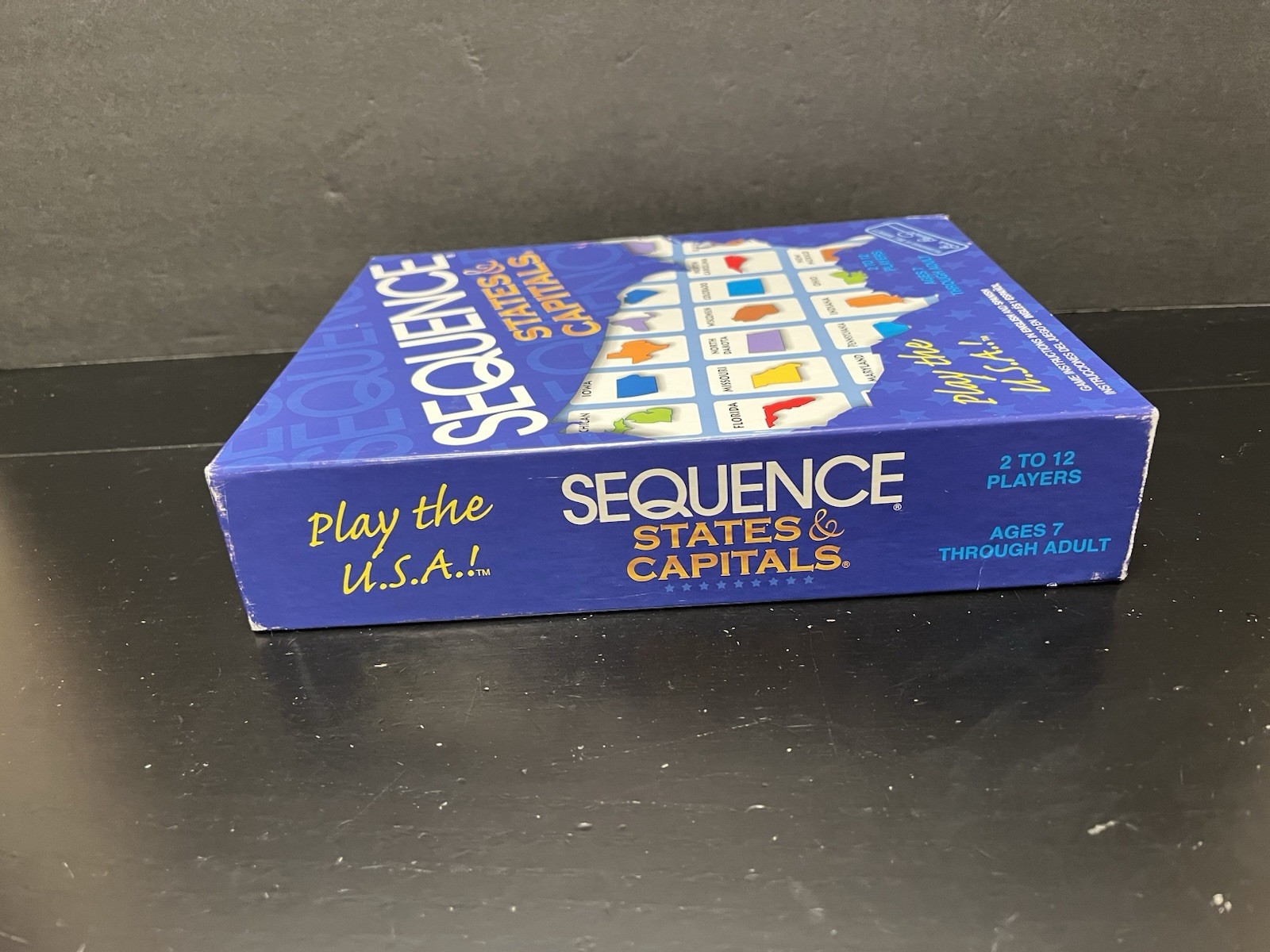 Sequence States & Capitals Board Game Jax Educational Geography 100% Complete!