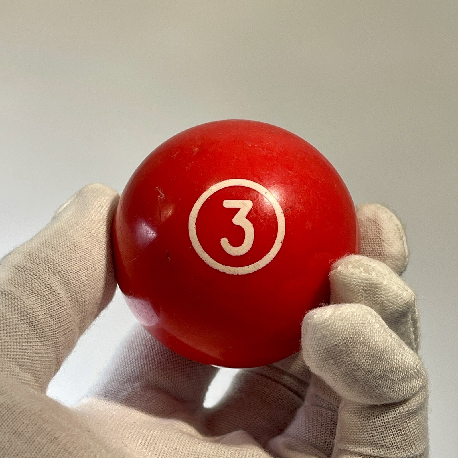 Vintage 3 Three Ball Billiard Ball