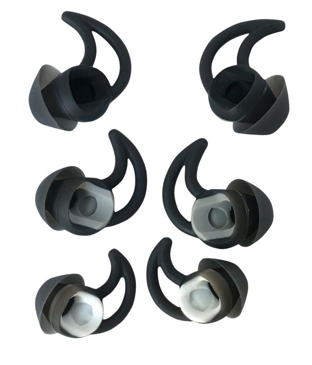 Replacement Silicone Ear Buds Tips For Bose Aviation Headset ProFlight 1 and 2