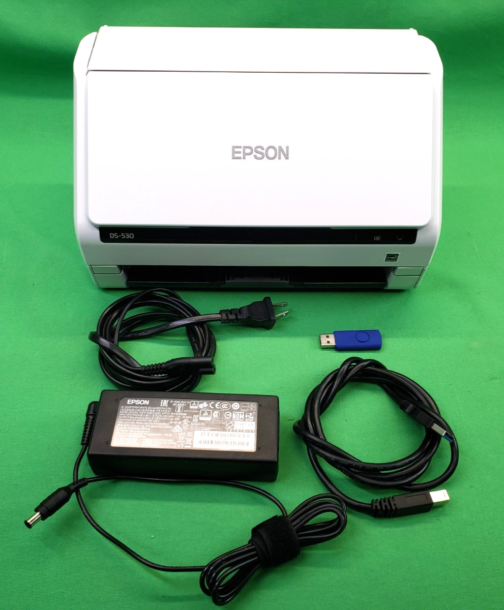Epson DS-530 Color Duplex Document Scanner Model: J381A
