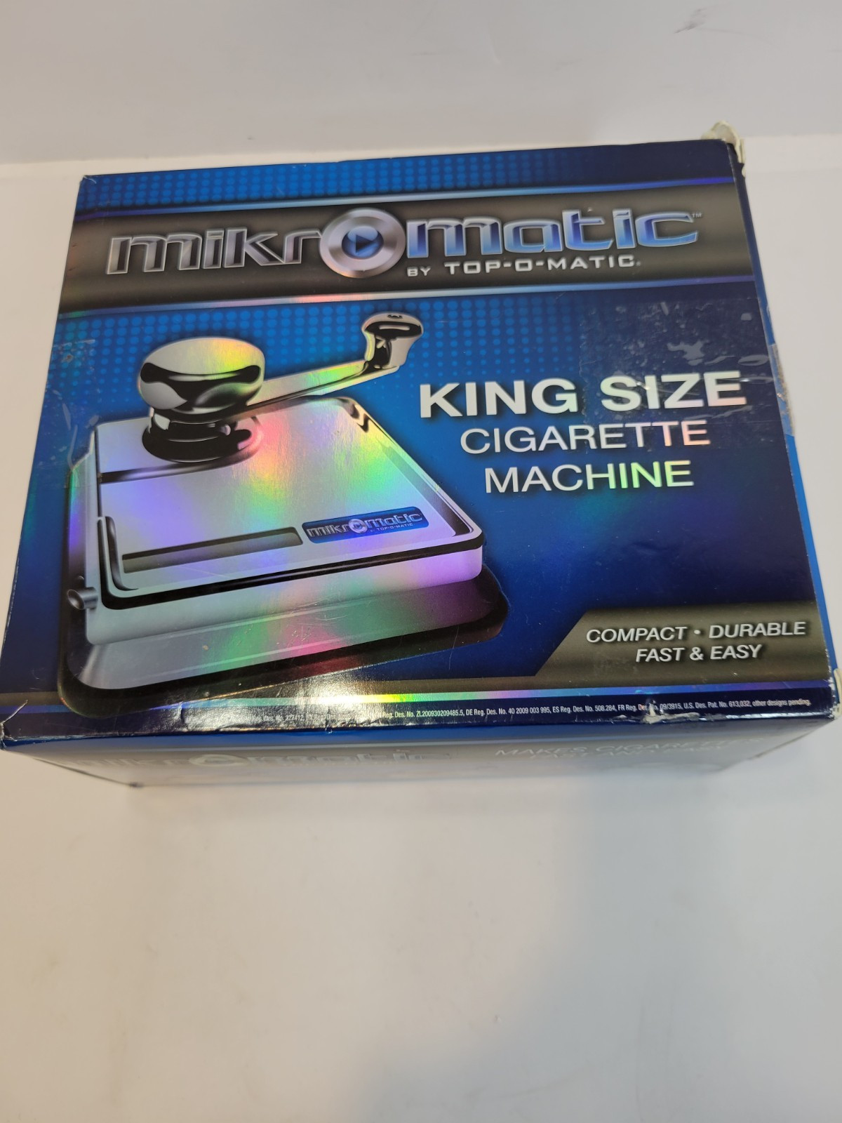 Top-O-Matic Mikromatic by Top-O-Matic King Size Cigarette Machine Maker