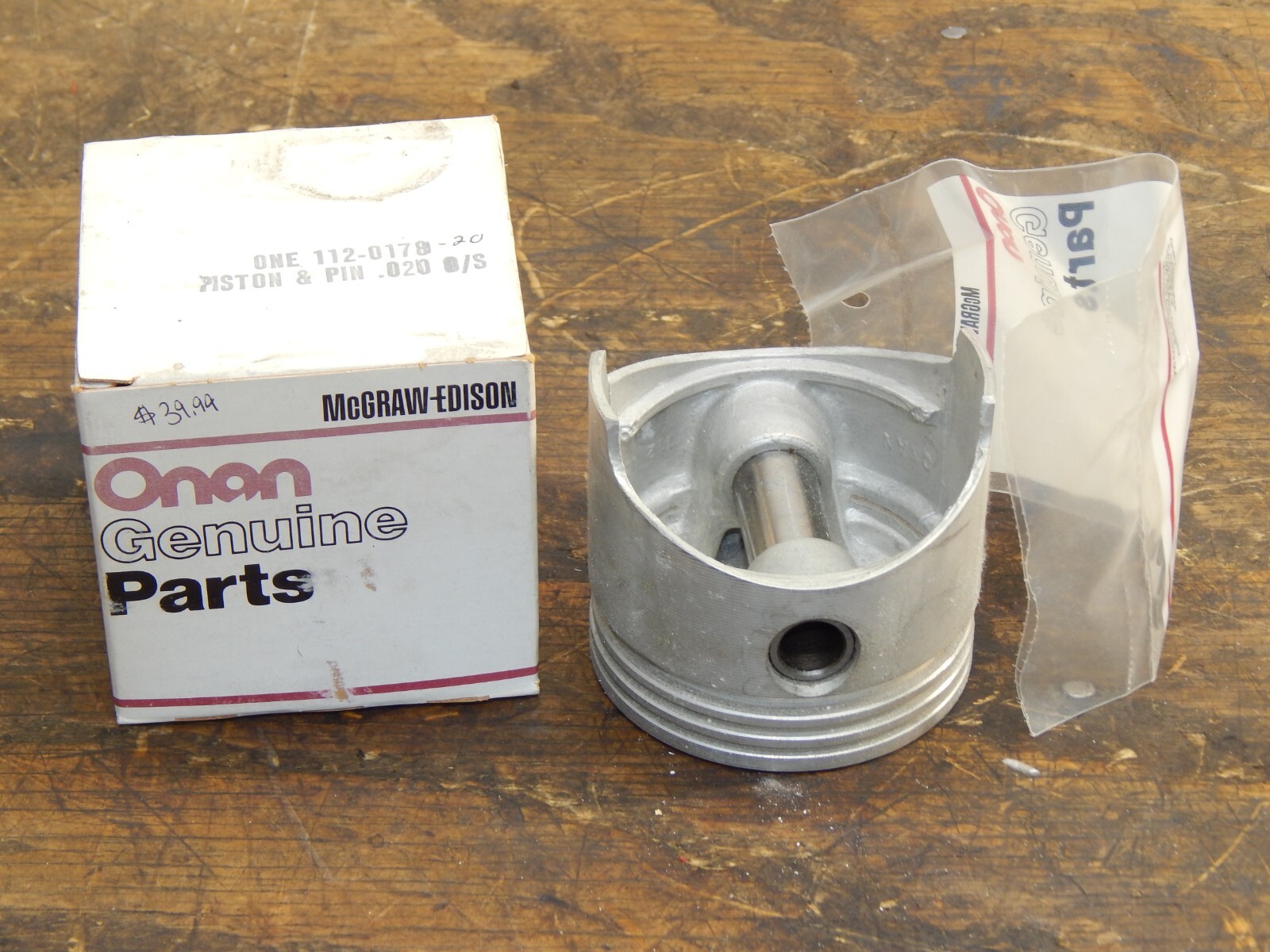Onan Piston & Pin 112-0178 .020