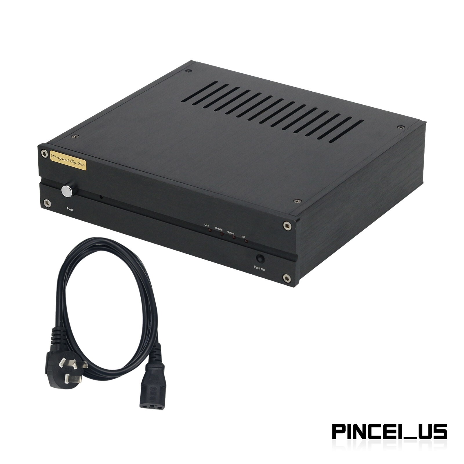 L1541DAC Gold TDA1541 DAC Decoder Support Coaxial and Optical Fiber Input