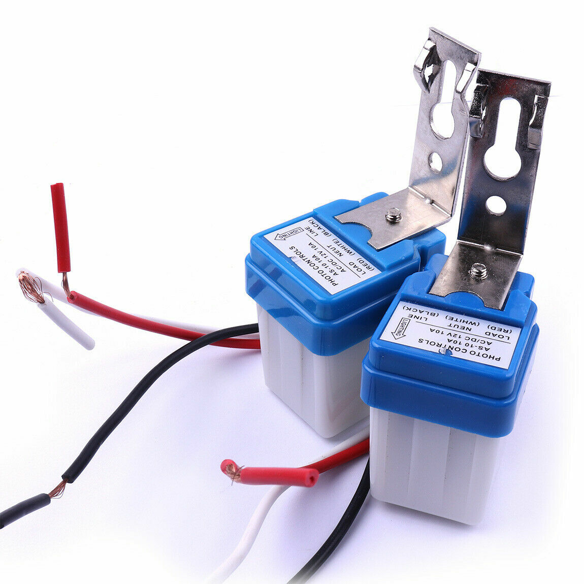 Dusk to Dawn Automatic Photocell Light Sensor Detector Switch AC/DC 12V 24V 110V