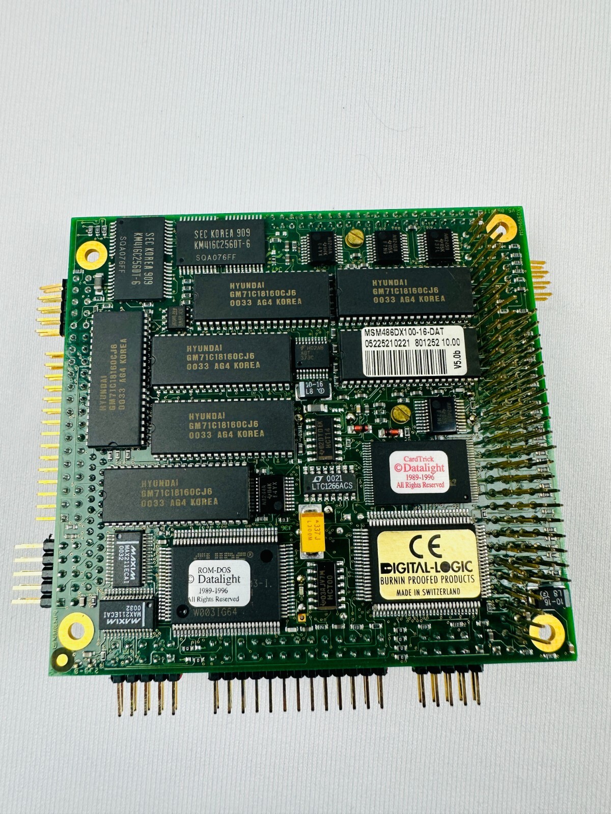 Digital Logic MSM486DX100-16-DAT CPU Board