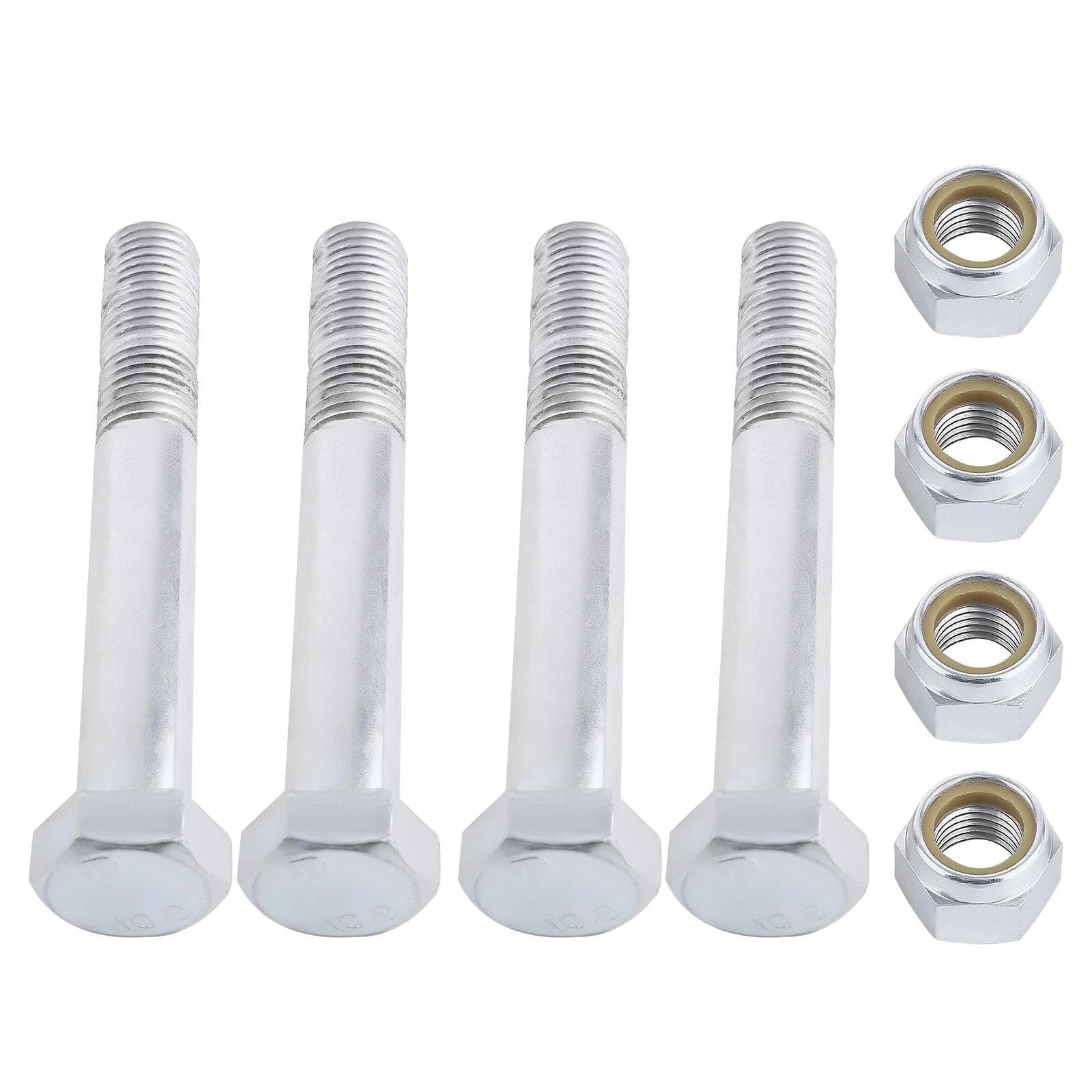 Excavator Pins 25mm x 170mm 10.9 Grade Steel Attachment Hardware 4 Pack
