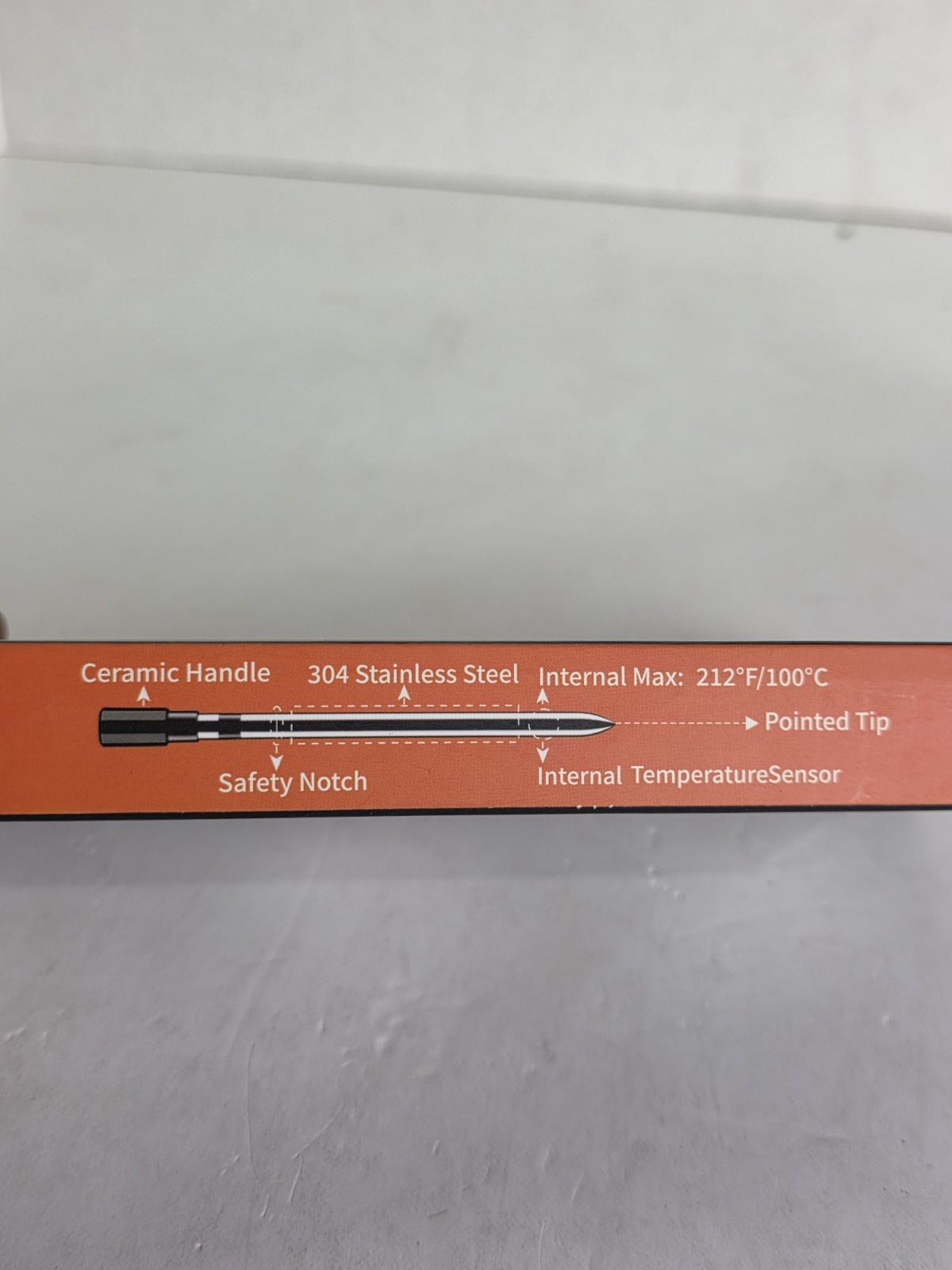 Dewjom Wireless Meat Thermometer Digital Cooking Thermometer with Wireless Probe