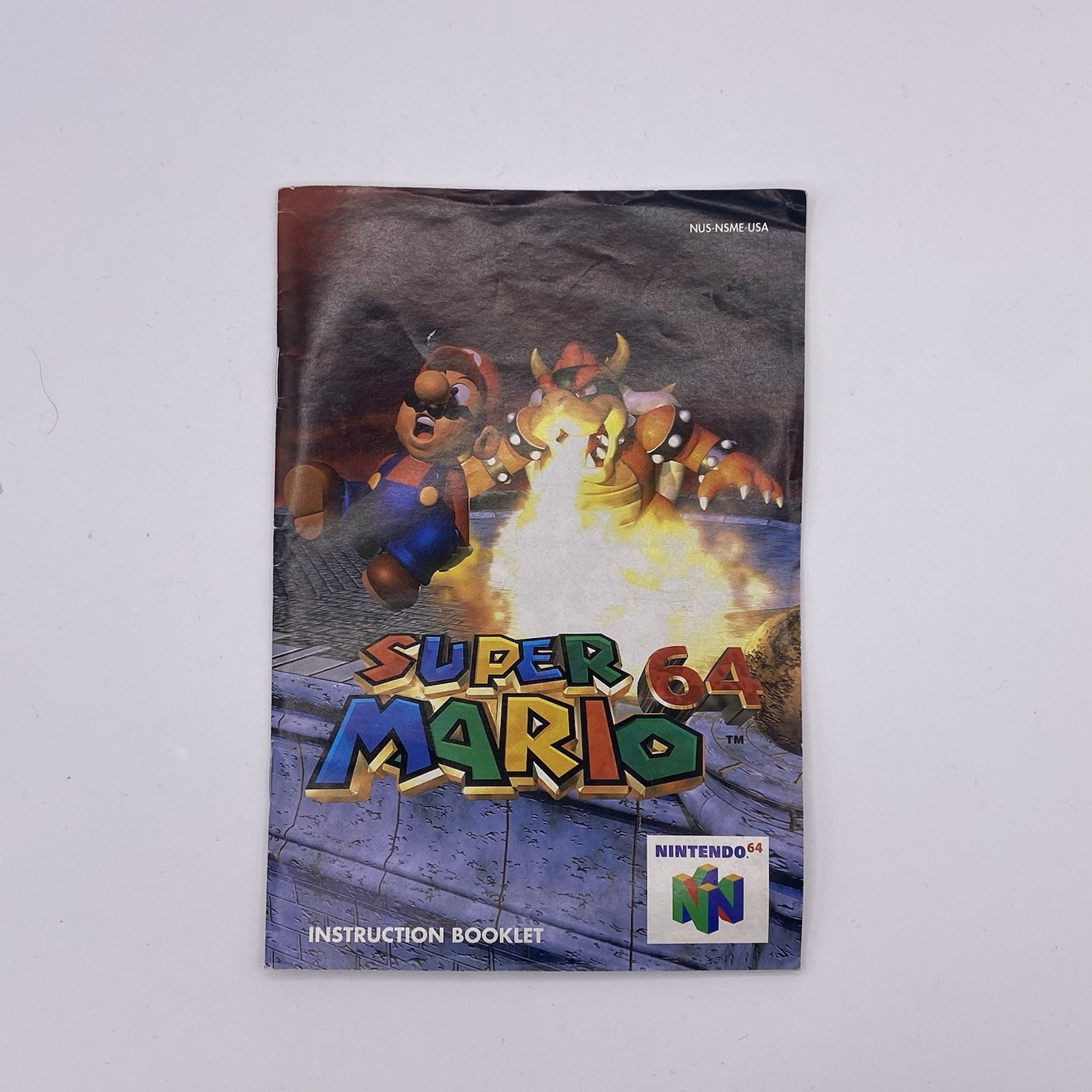Super Mario 64 Nintendo 64 N64 Manual Instruction Booklet Only Authentic