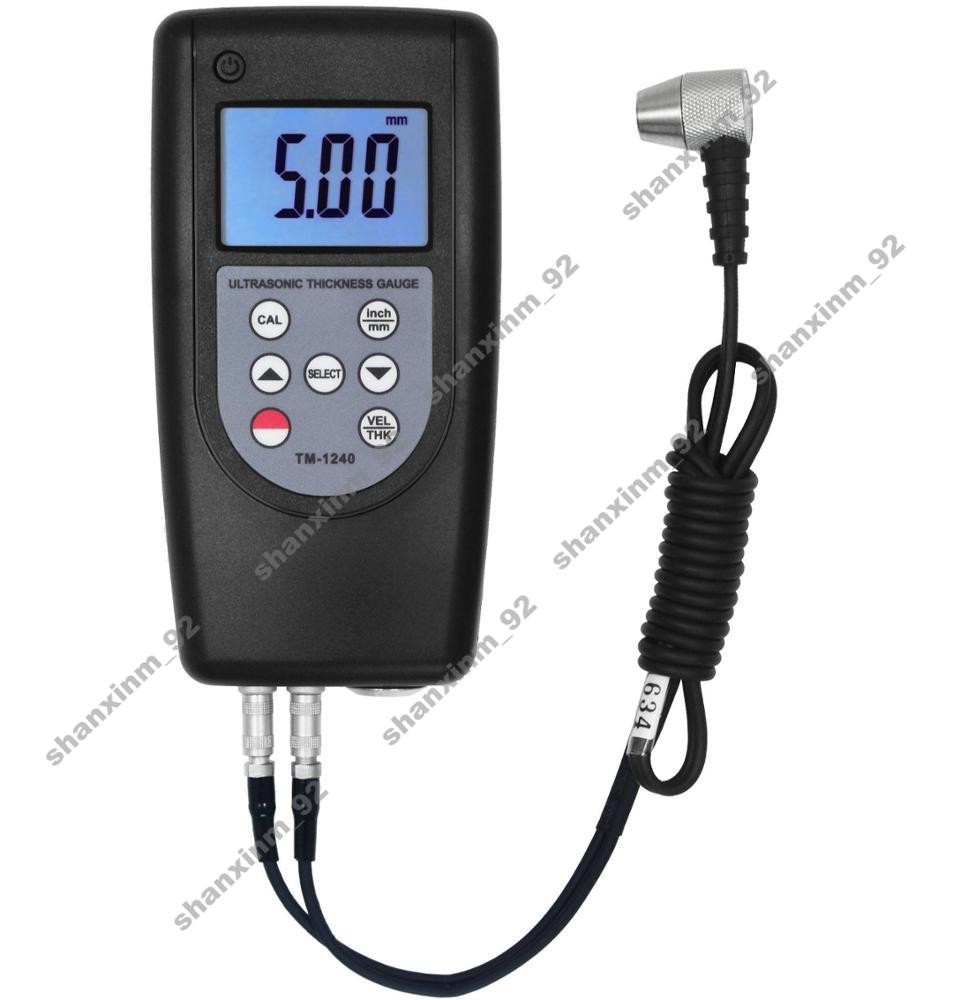 TM-1240 High Accuracy & Big Display Ultrasonic Thickness Gauge  0.75~400mm
