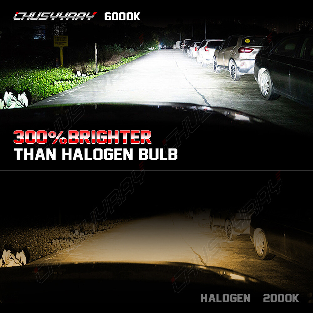 For Jeep Patriot 2010-2017 LED Headlight High Low Beam Fog Light Bulb Combo