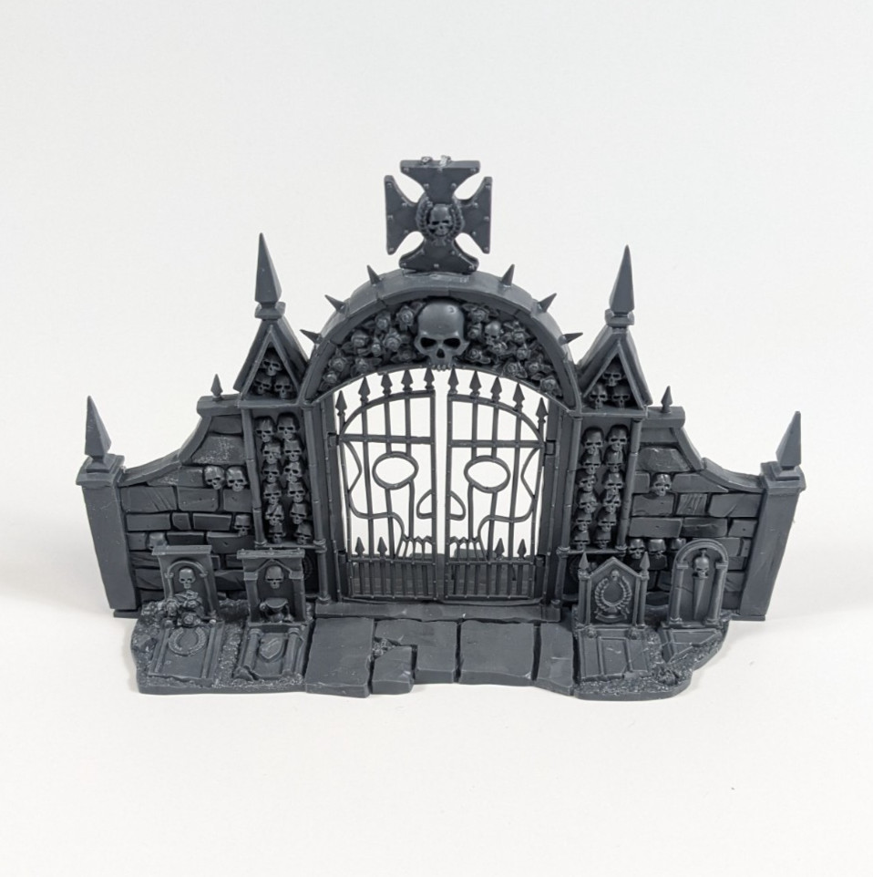WARHAMMER Age Of Sigmar SIGMARITE MAUSOLEUM Terrain GATE #1 Garden Of Morr